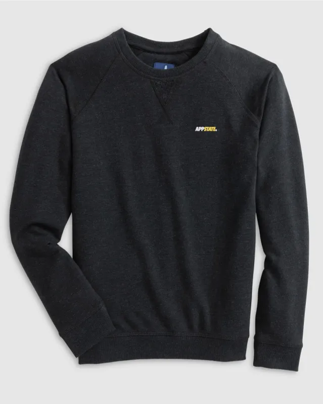 Appalachian State University Freeman Jr. Crewneck Sweatshirt sold by Johnnie-O