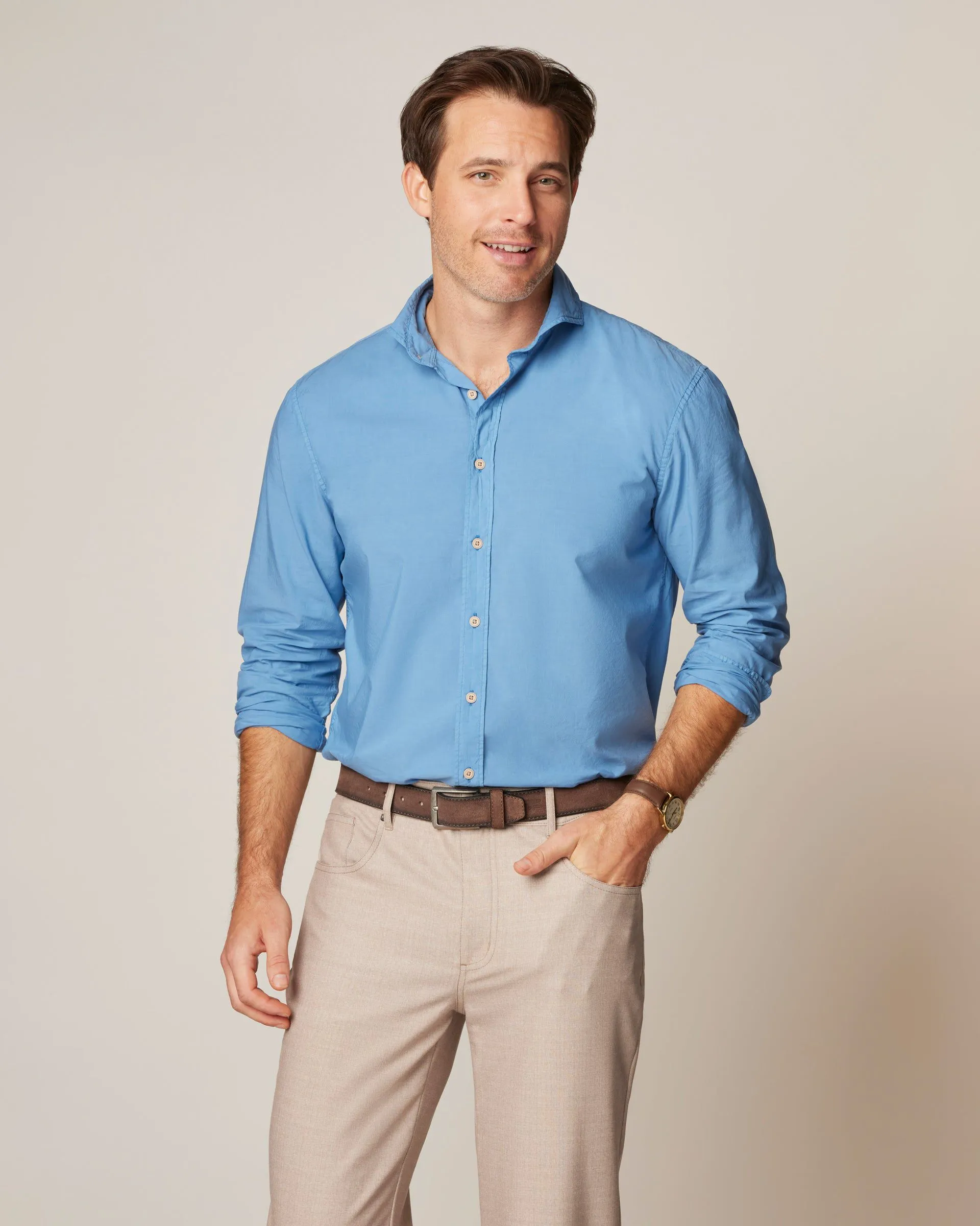 Top Shelf Button Up Shirt - Albin sold by Johnnie-O product image thumbnail 2