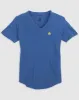 Women's Seattle Mariners Merediths V-Neck T-Shirt - Cooperstown Logo sold by Johnnie-O