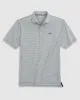 Nashville Predators Lyndonn Striped Jersey Performance Polo sold by Johnnie-O