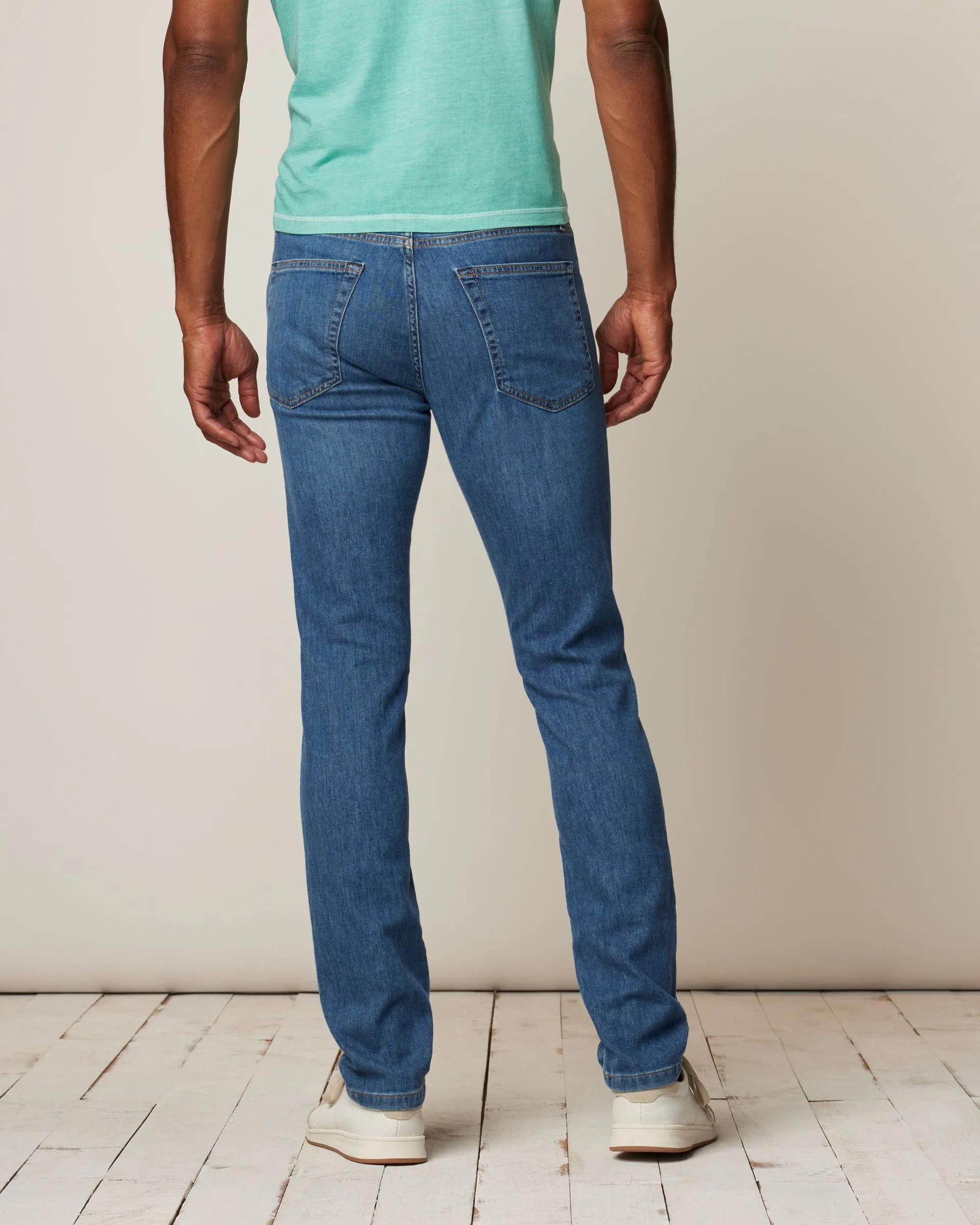 Uno Stretch 5-Pocket Denim Jean sold by Johnnie-O product image thumbnail 2
