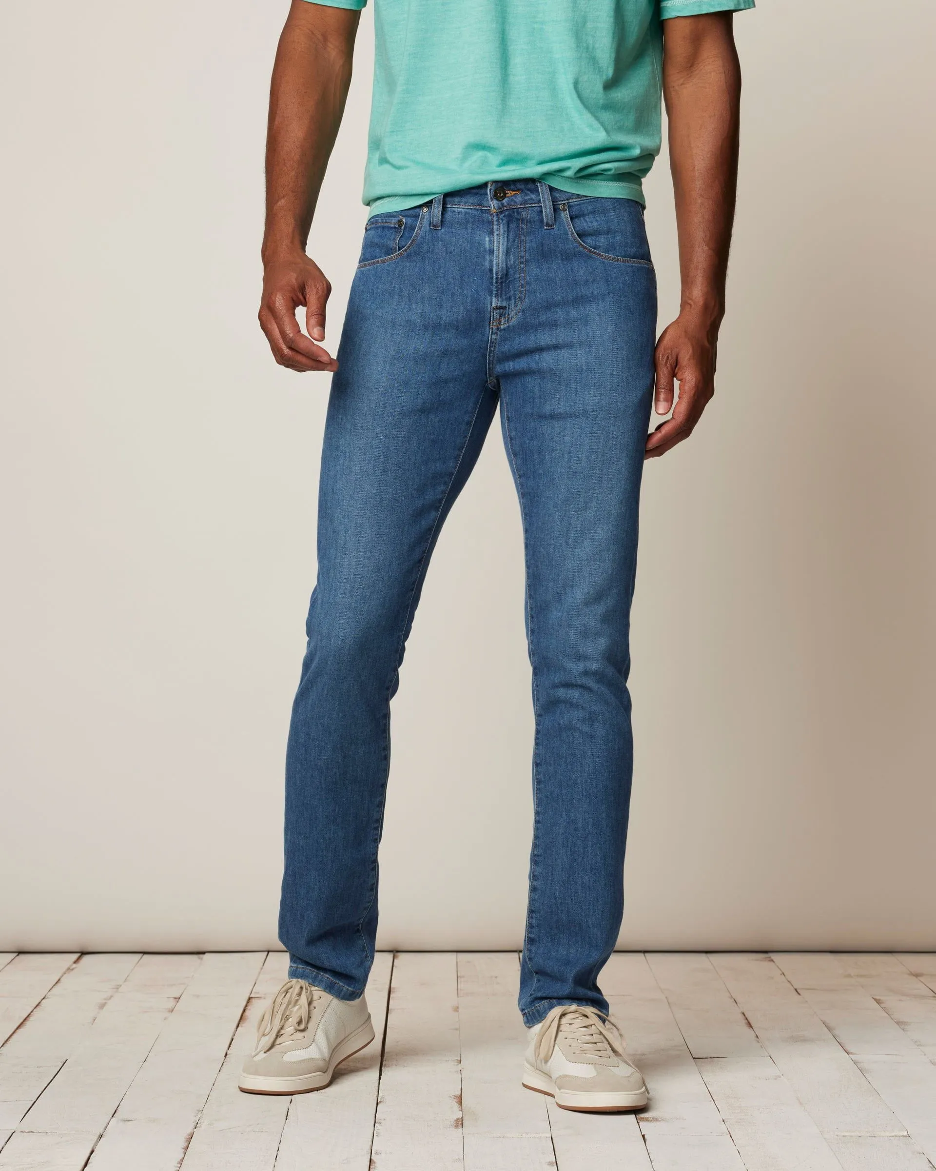 Uno Stretch 5-Pocket Denim Jean sold by Johnnie-O