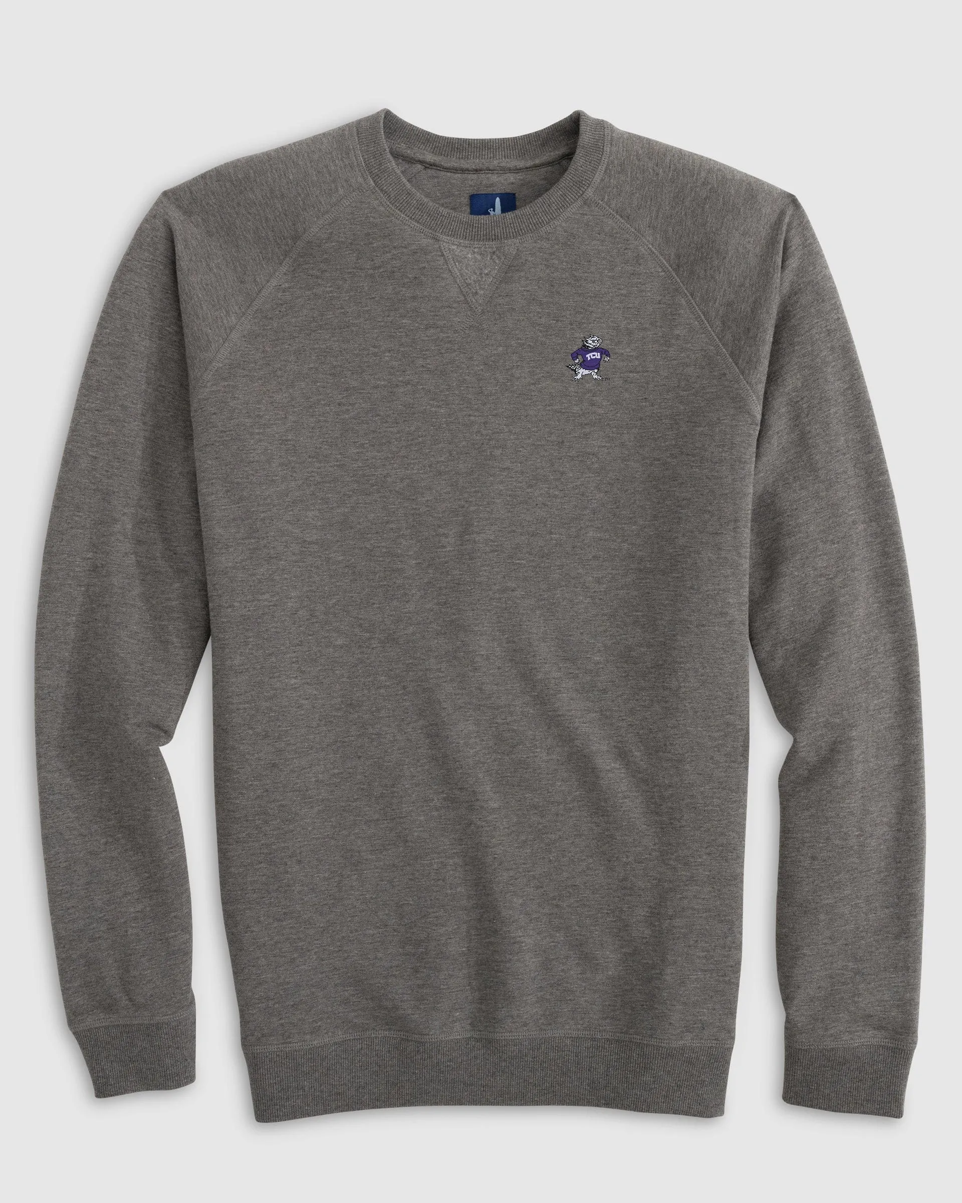Texas Christian Freeman Crewneck Fleece Sweatshirt - Vault Logo sold by Johnnie-O product image thumbnail 2