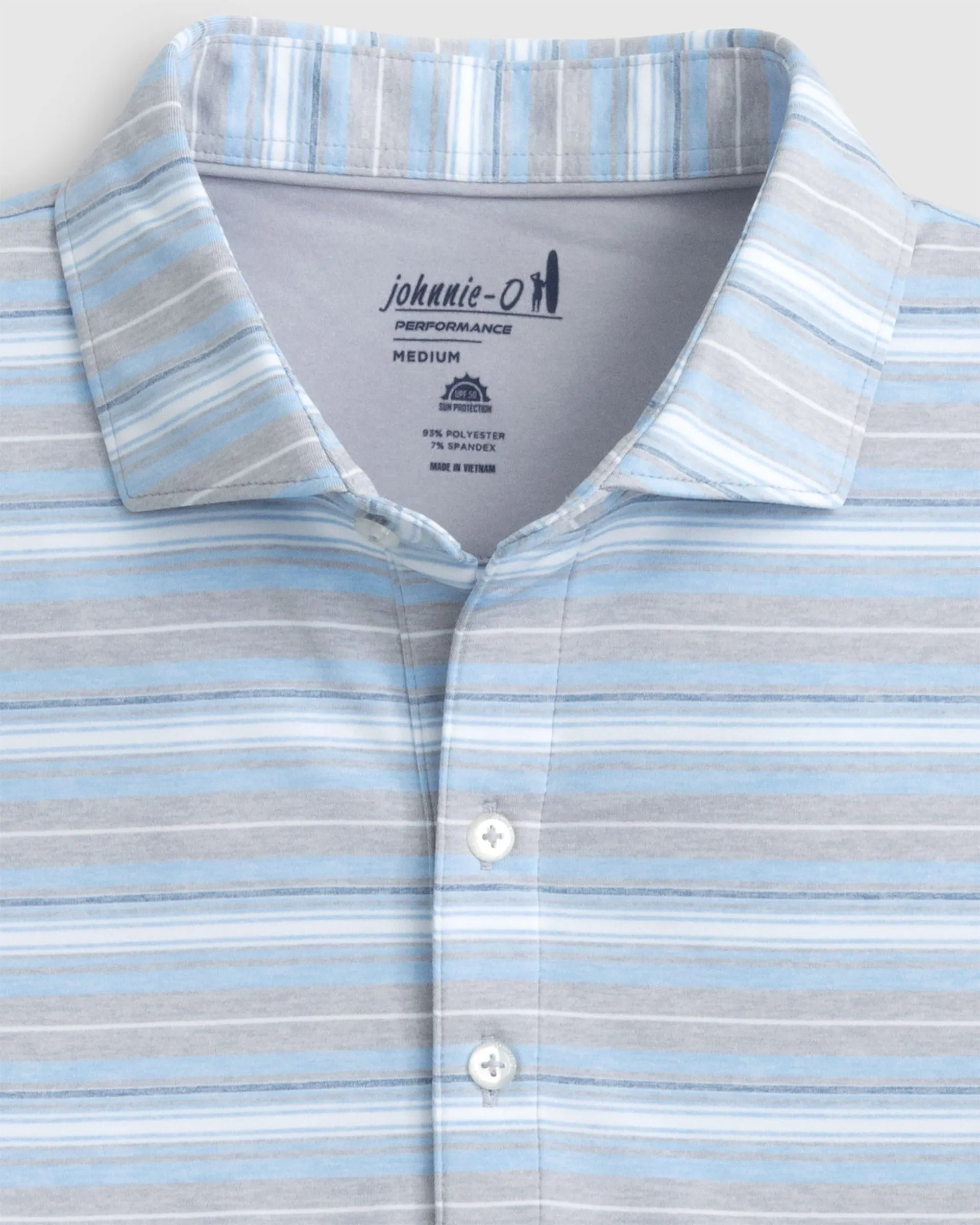 Coope Striped Jersey Performance Polo sold by Johnnie-O product image thumbnail 3