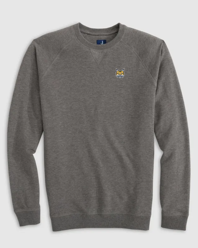 Quinnipiac Freeman Crewneck Fleece Sweatshirt sold by Johnnie-O
