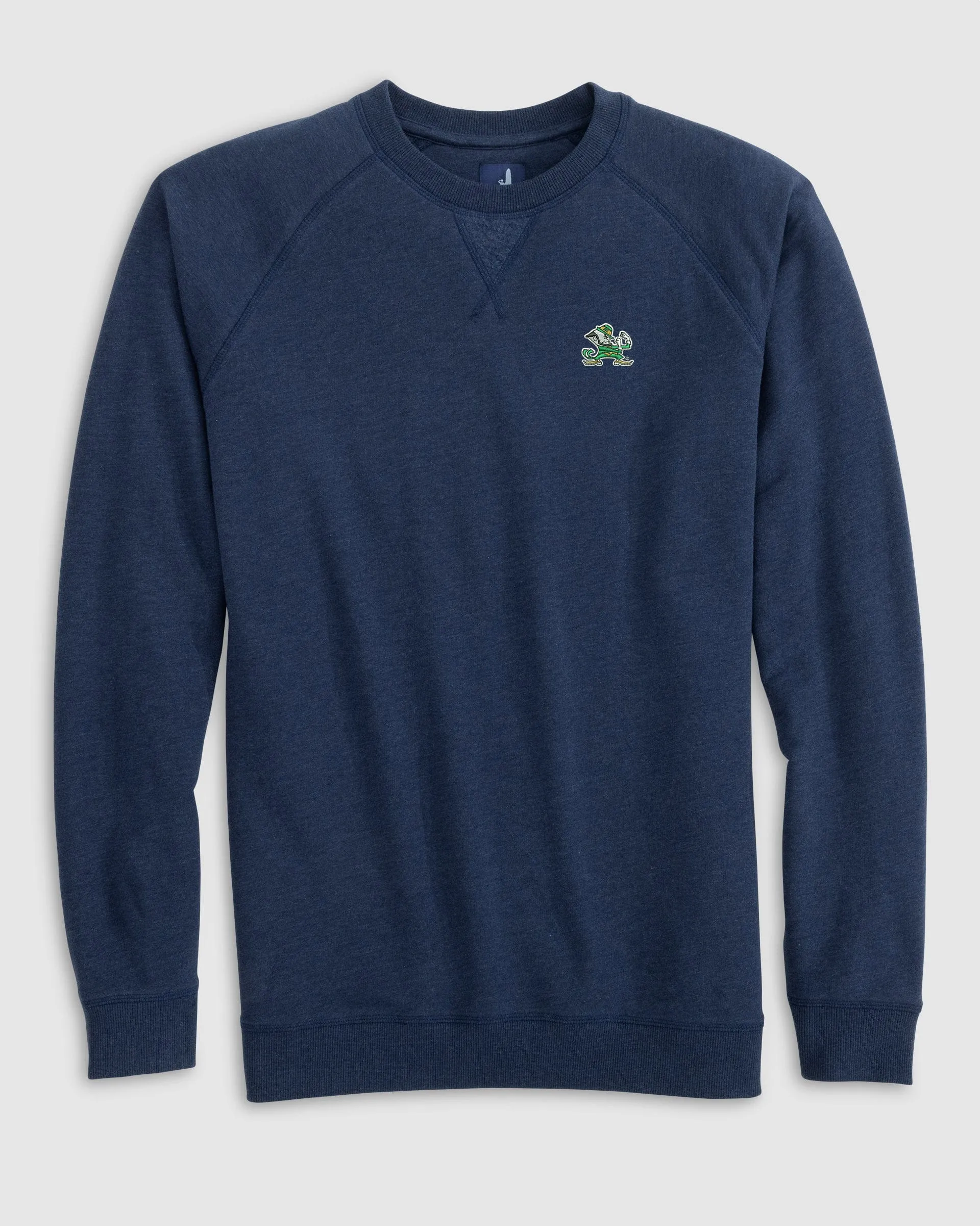 Notre Dame Freeman Crewneck Fleece Sweatshirt - Leprechaun Logo sold by Johnnie-O product image thumbnail 2