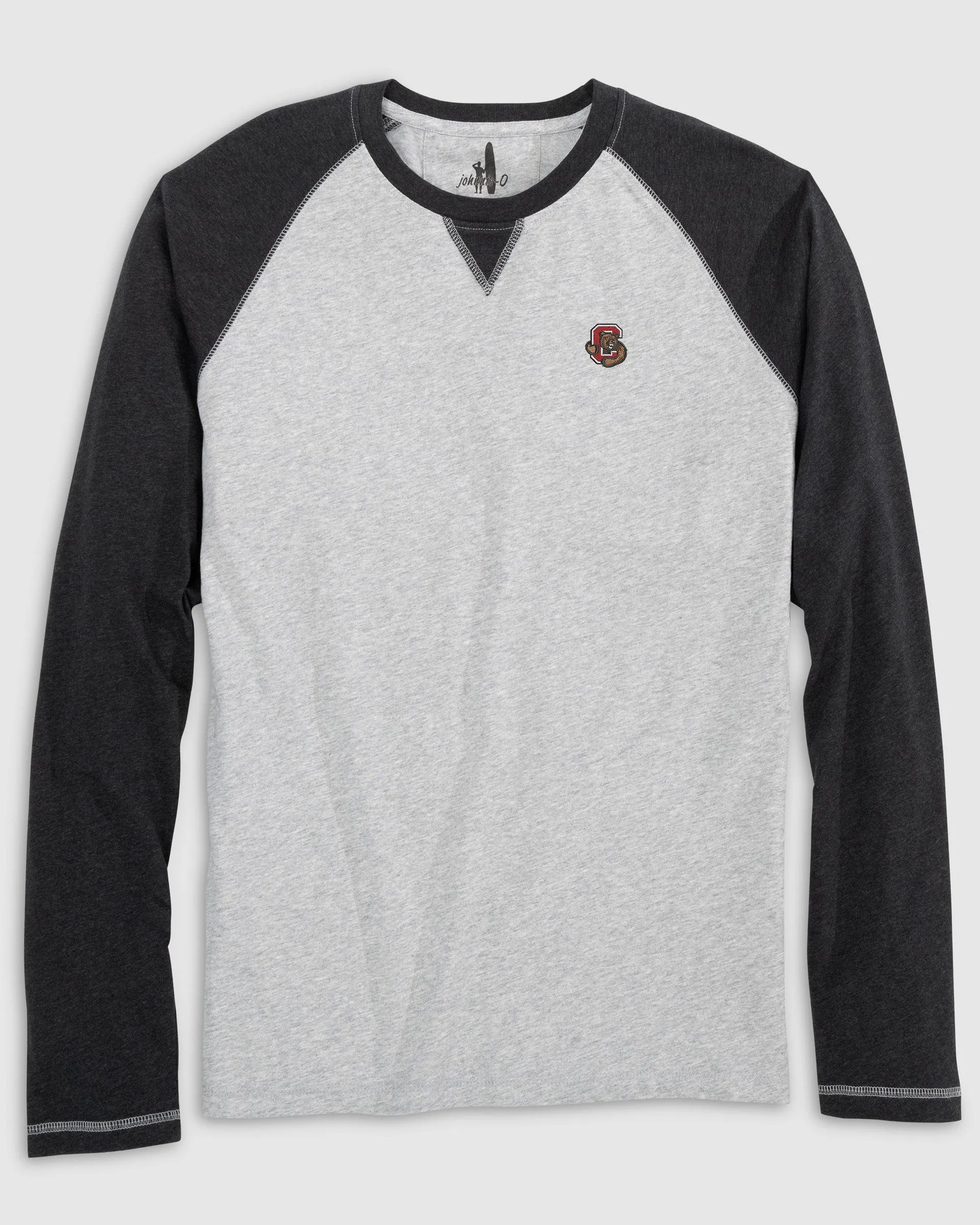 Cornell Alsen Long Sleeve Baseball Tee sold by Johnnie-O