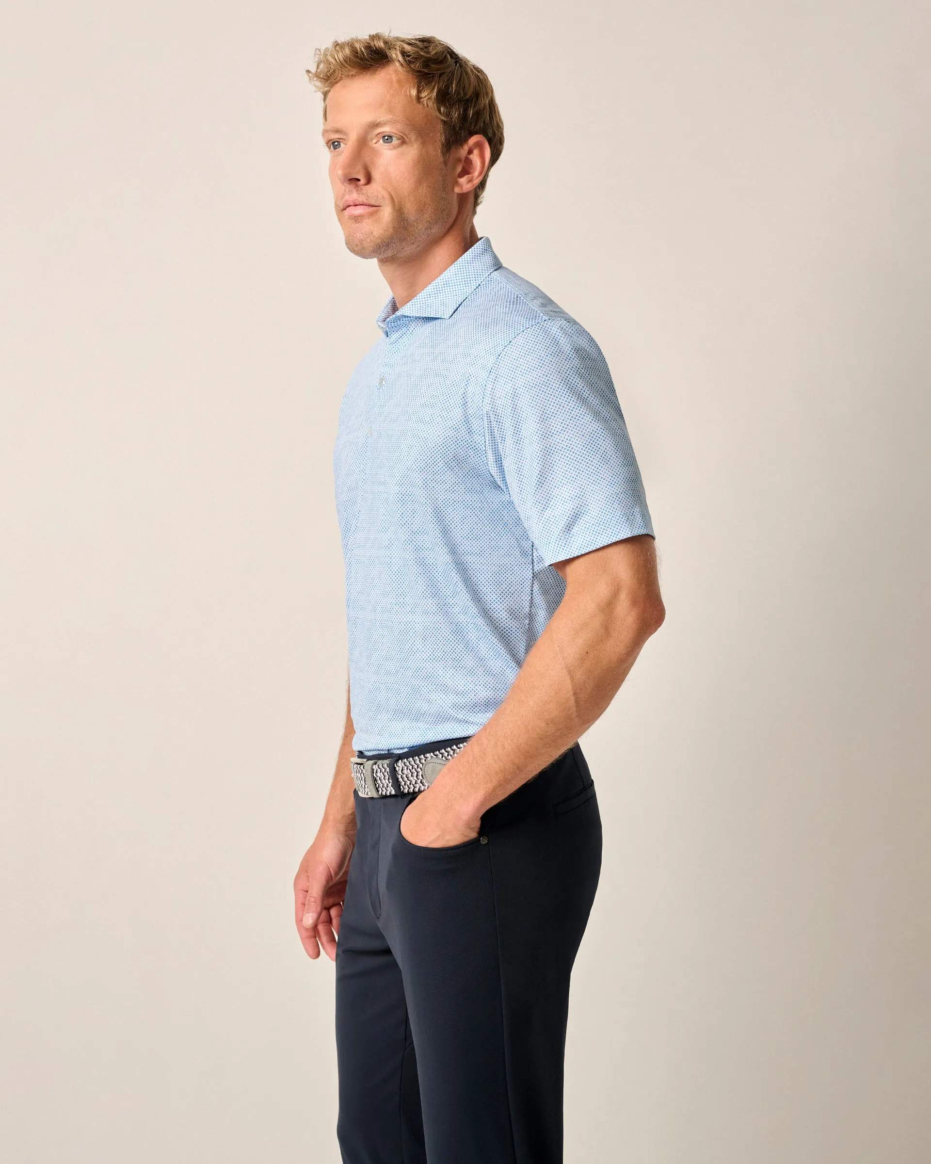 Jersey Performance Polo - Gaston Print sold by Johnnie-O product image thumbnail 5