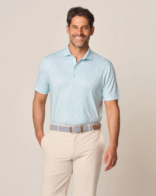 Jersey Performance Polo - Gaston Print sold by Johnnie-O