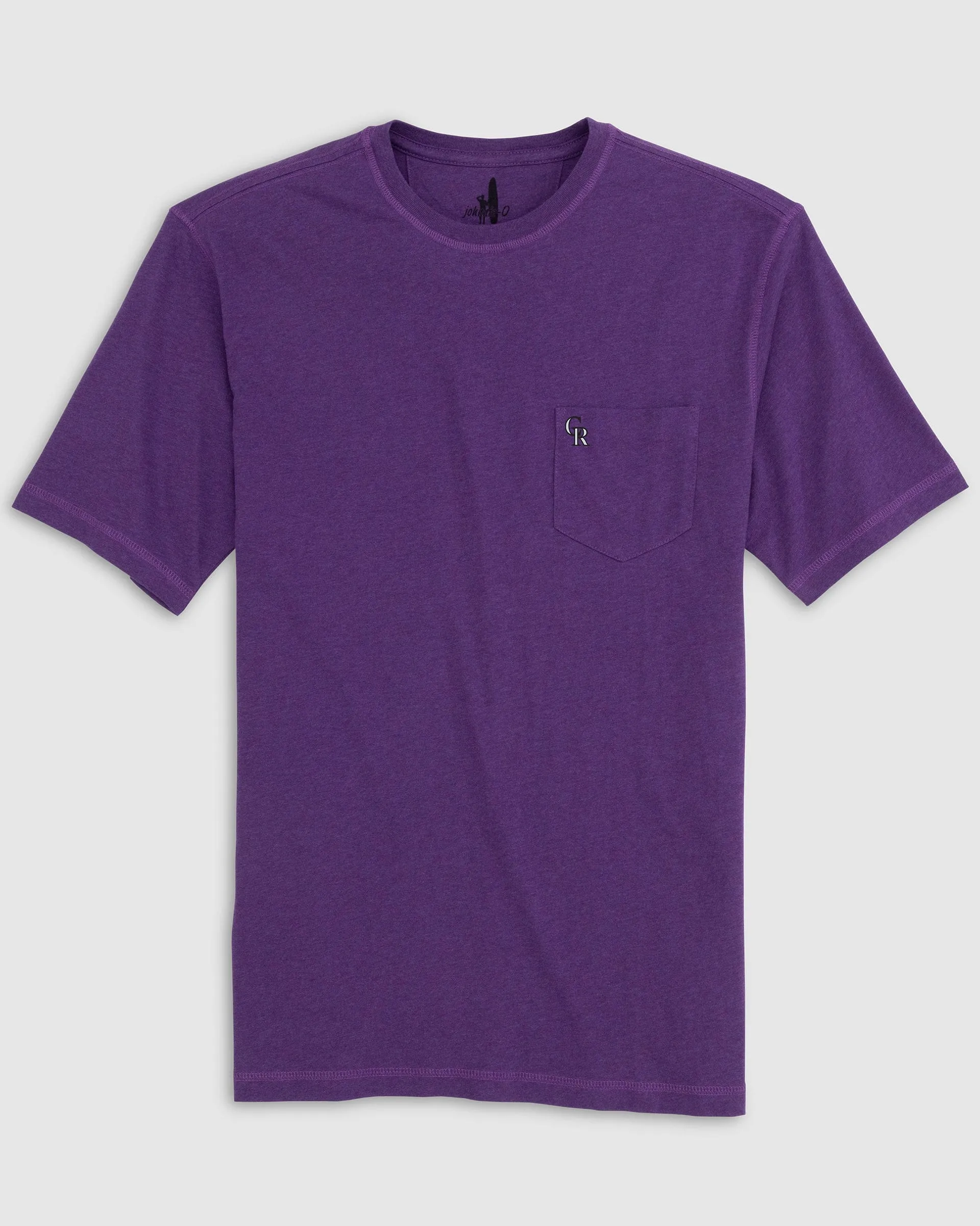 Colorado Rockies Heathered Tyler T-Shirt sold by Johnnie-O