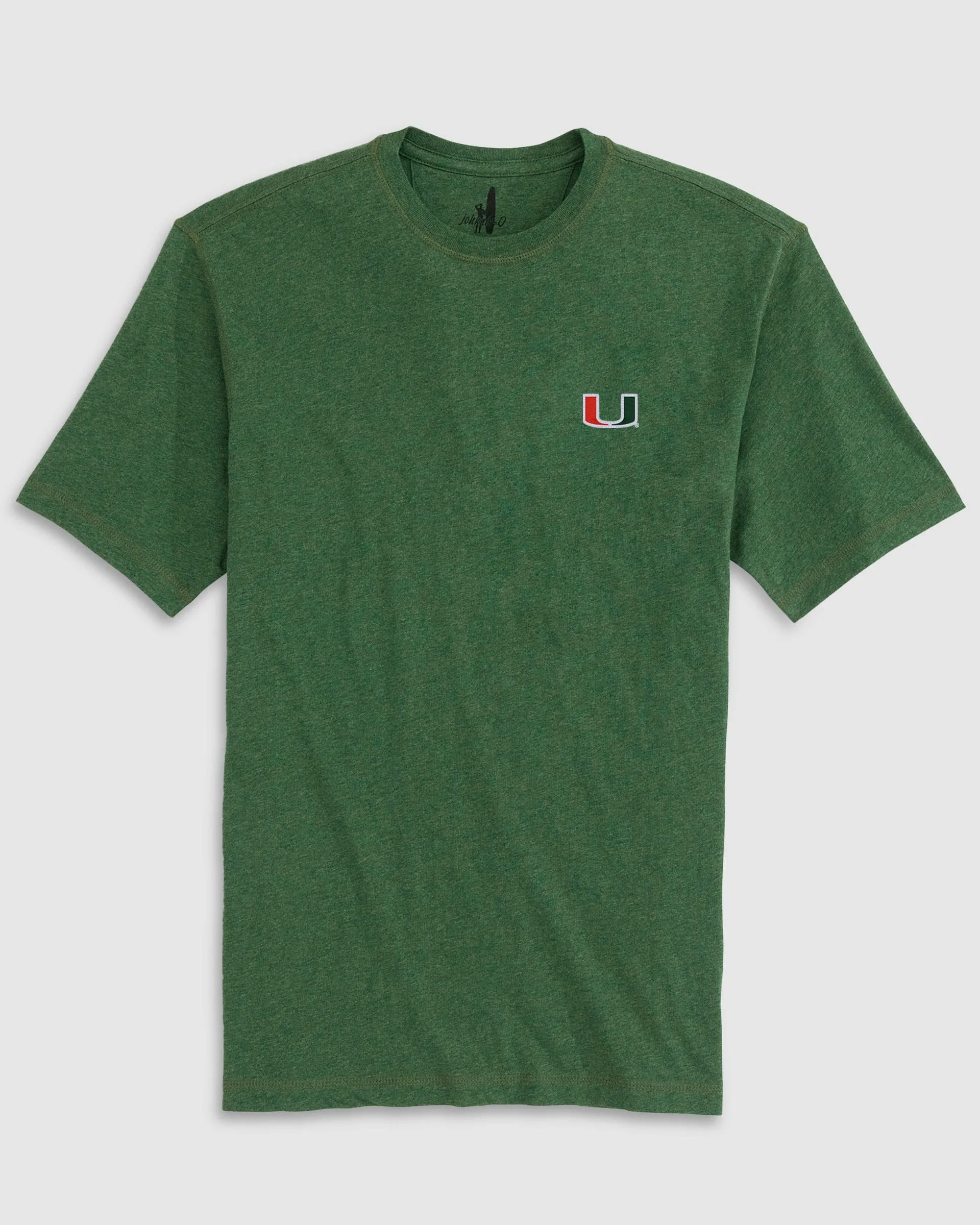 Miami Heathered Spencer Cotton T-Shirt sold by Johnnie-O product image thumbnail 2