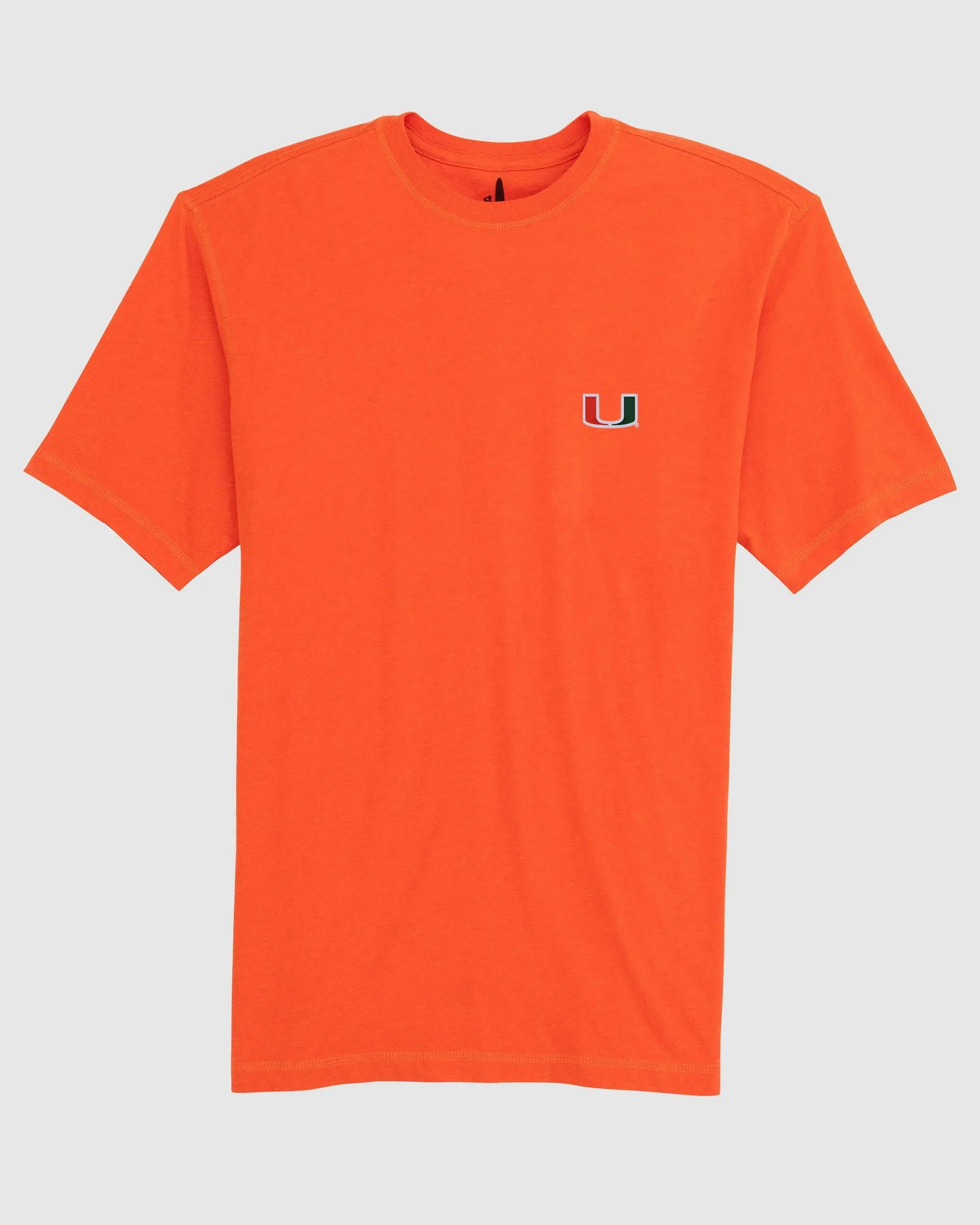 Miami Heathered Spencer Cotton T-Shirt sold by Johnnie-O product image thumbnail 3