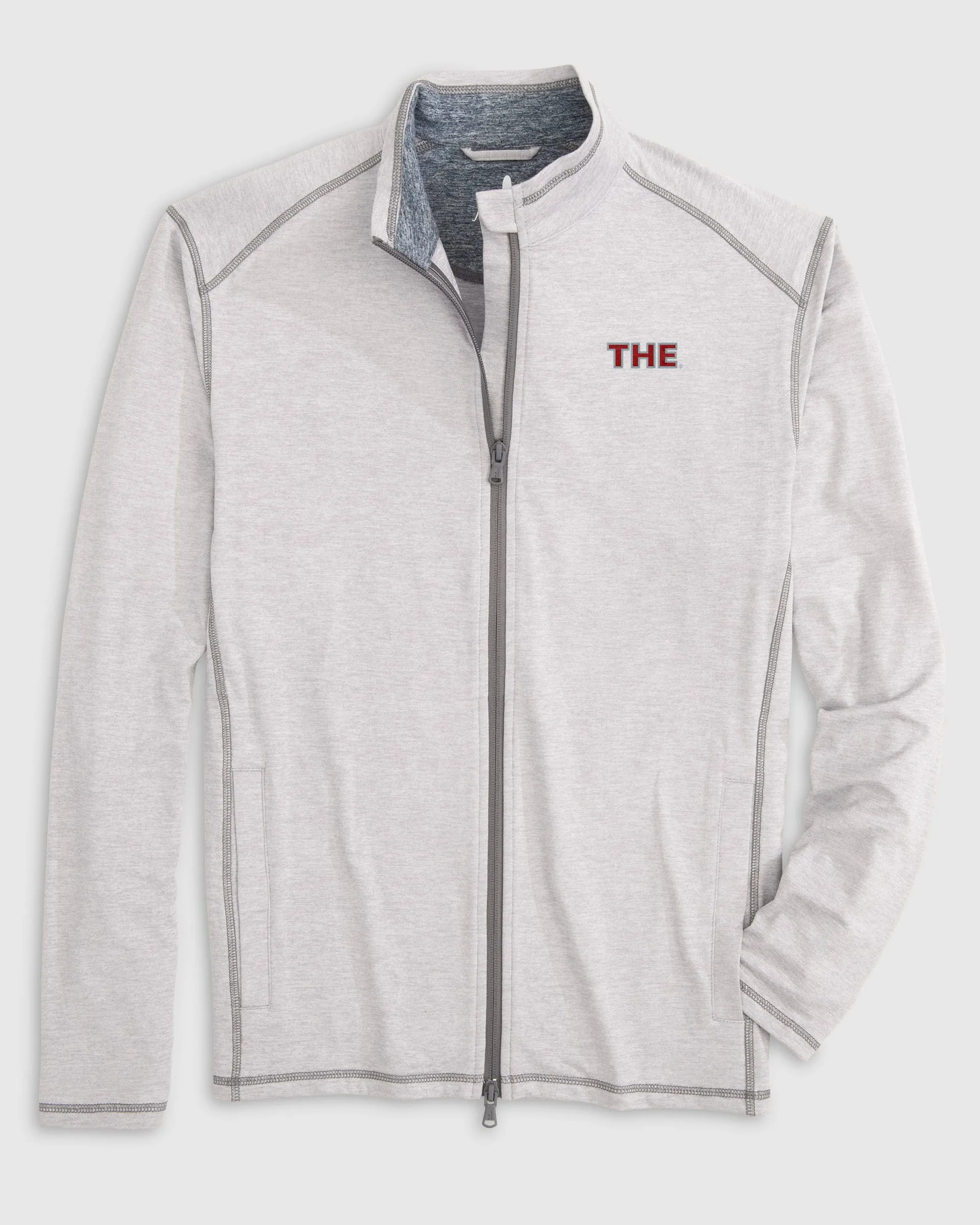 Ohio State Cade Performance Knit Track Jacket sold by Johnnie-O