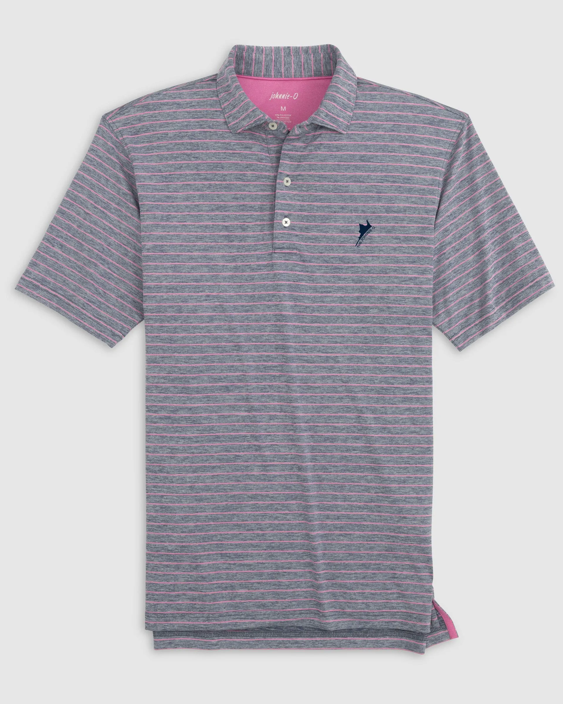 The johnnie-O at Sea Island Newton Striped Jersey Performance Polo sold by Johnnie-O product image thumbnail 3