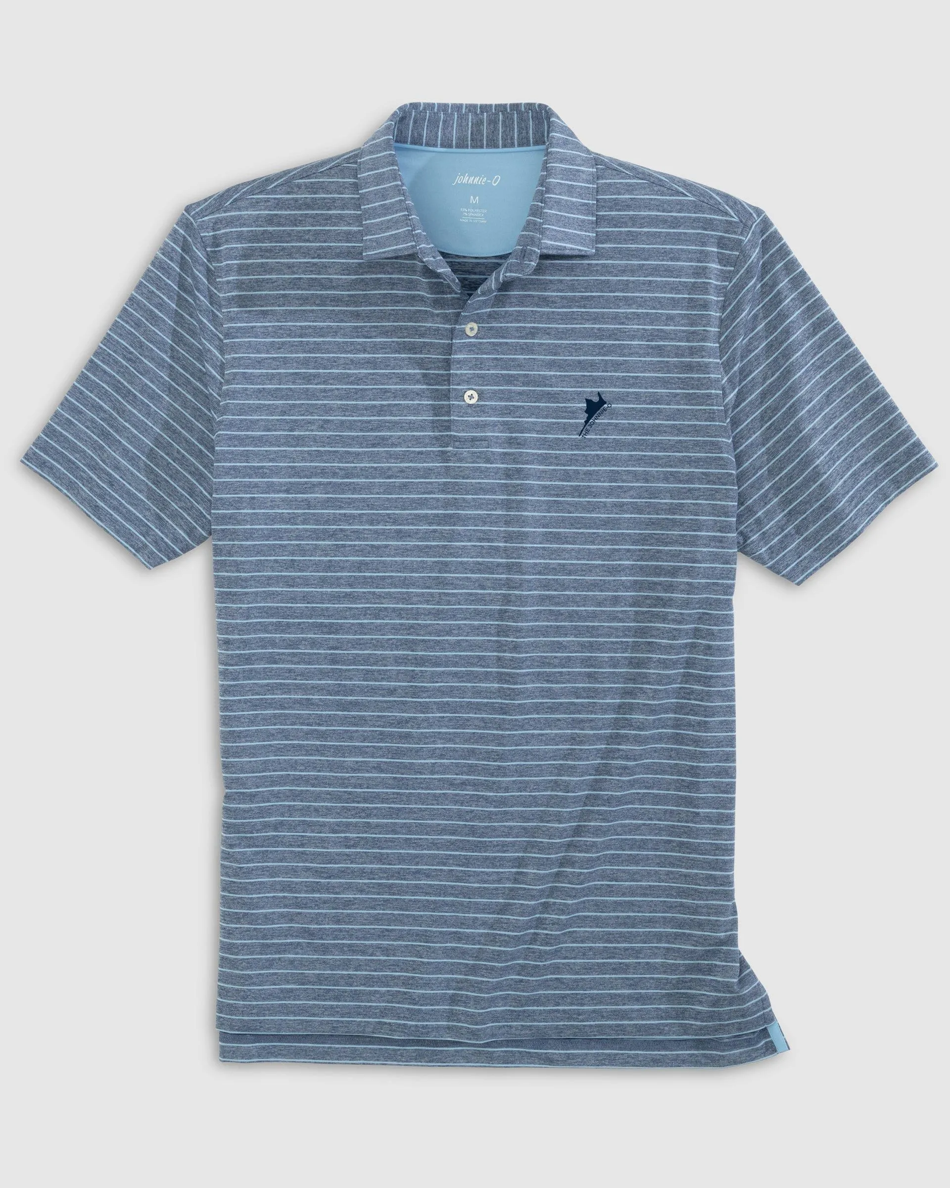 The johnnie-O at Sea Island Newton Striped Jersey Performance Polo sold by Johnnie-O product image thumbnail 4