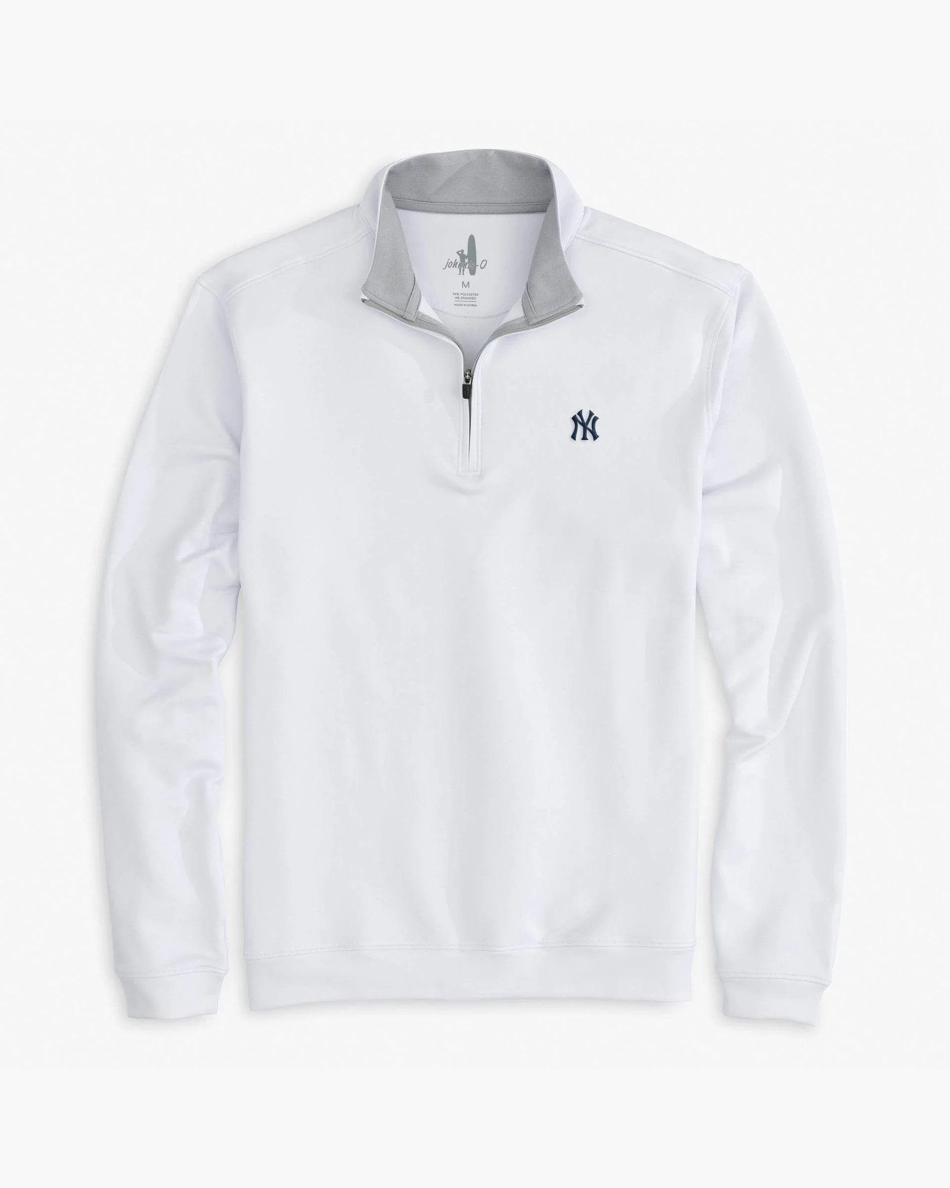 New York Yankees Diaz 1/4 Zip Pullover sold by Johnnie-O