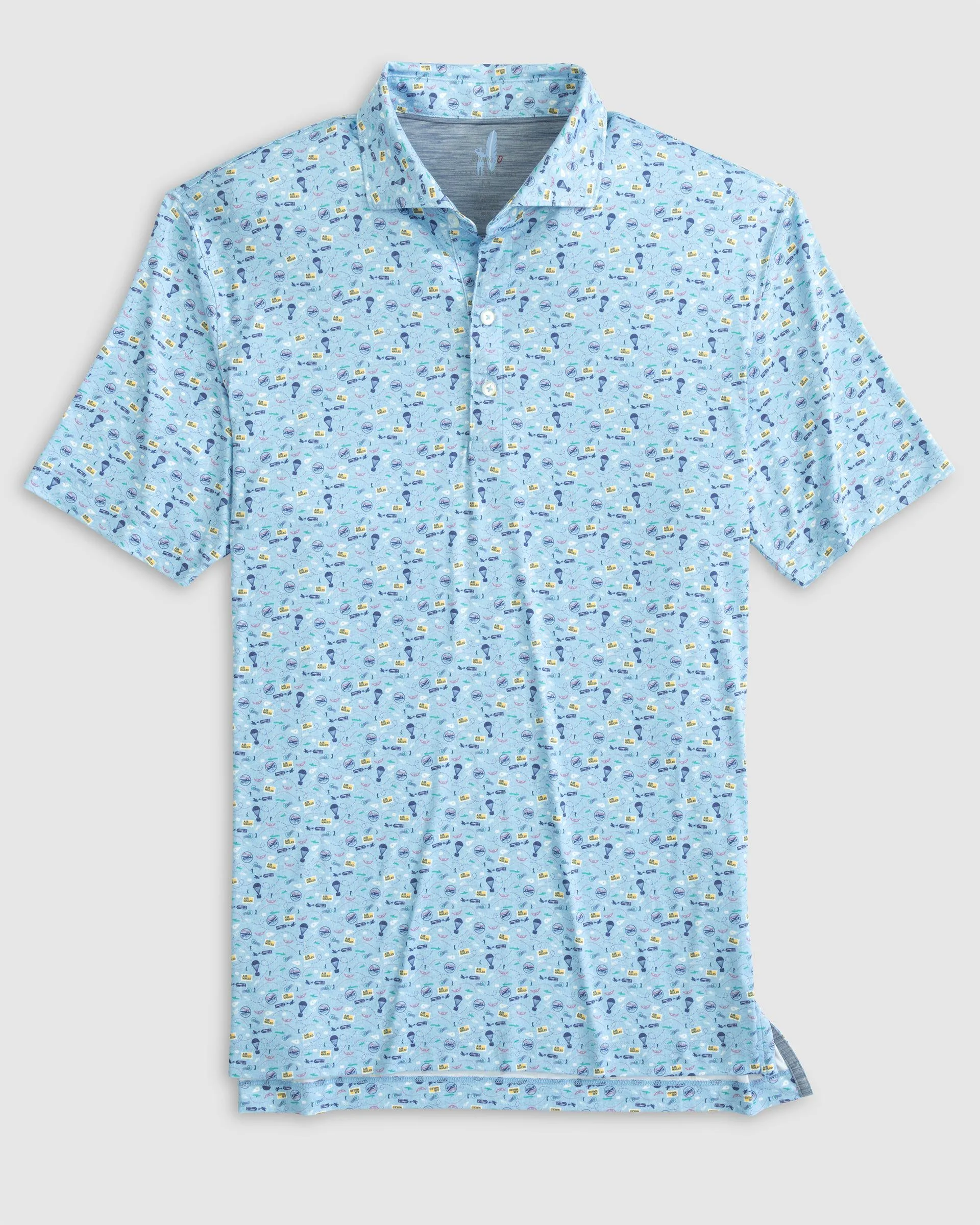 Air Mail Printed Featherweight Performance Polo sold by Johnnie-O product image thumbnail 5