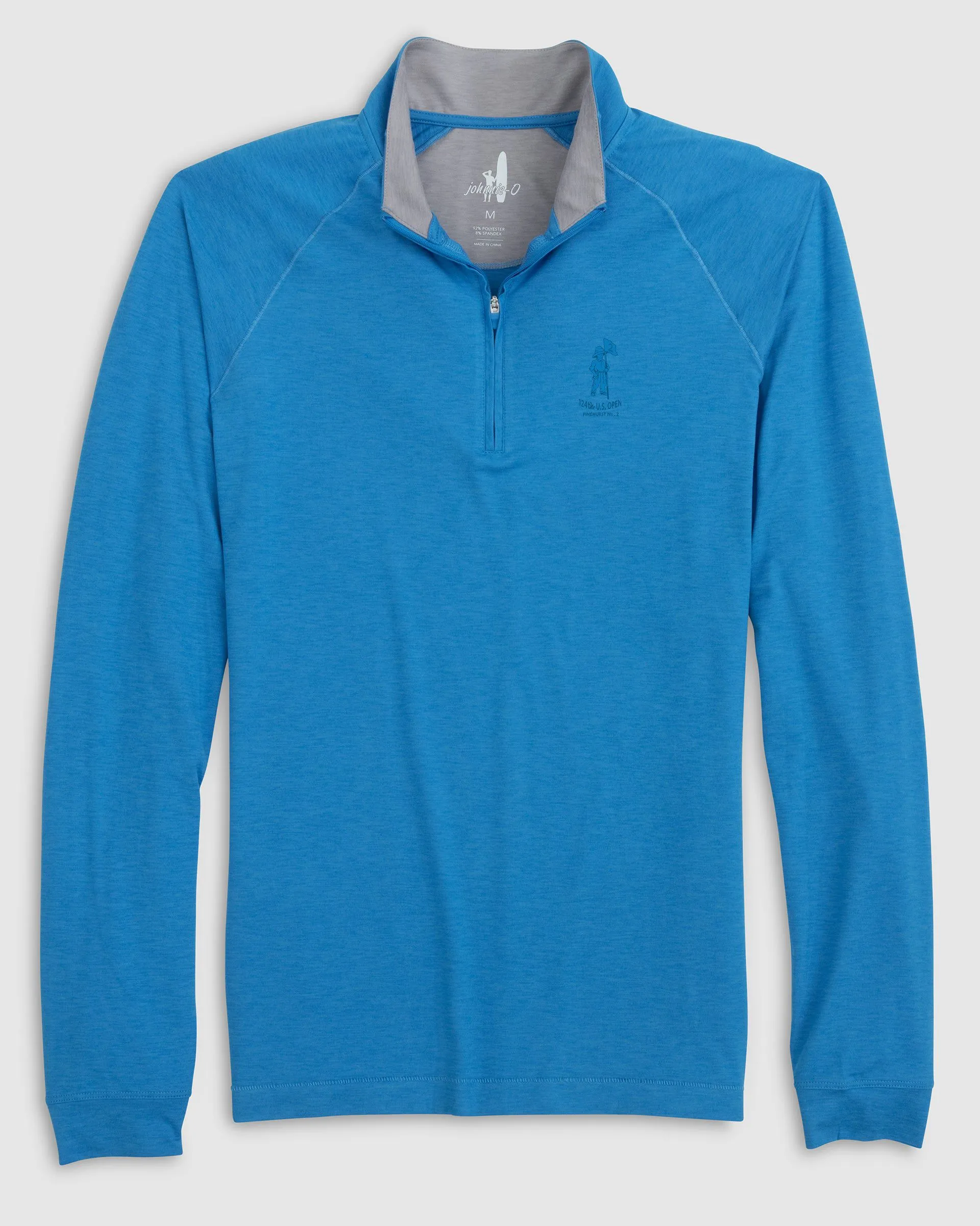 124th U.S. Open Freeborne Performance 1/4 Zip Pullover - Putter Boy Logo sold by Johnnie-O