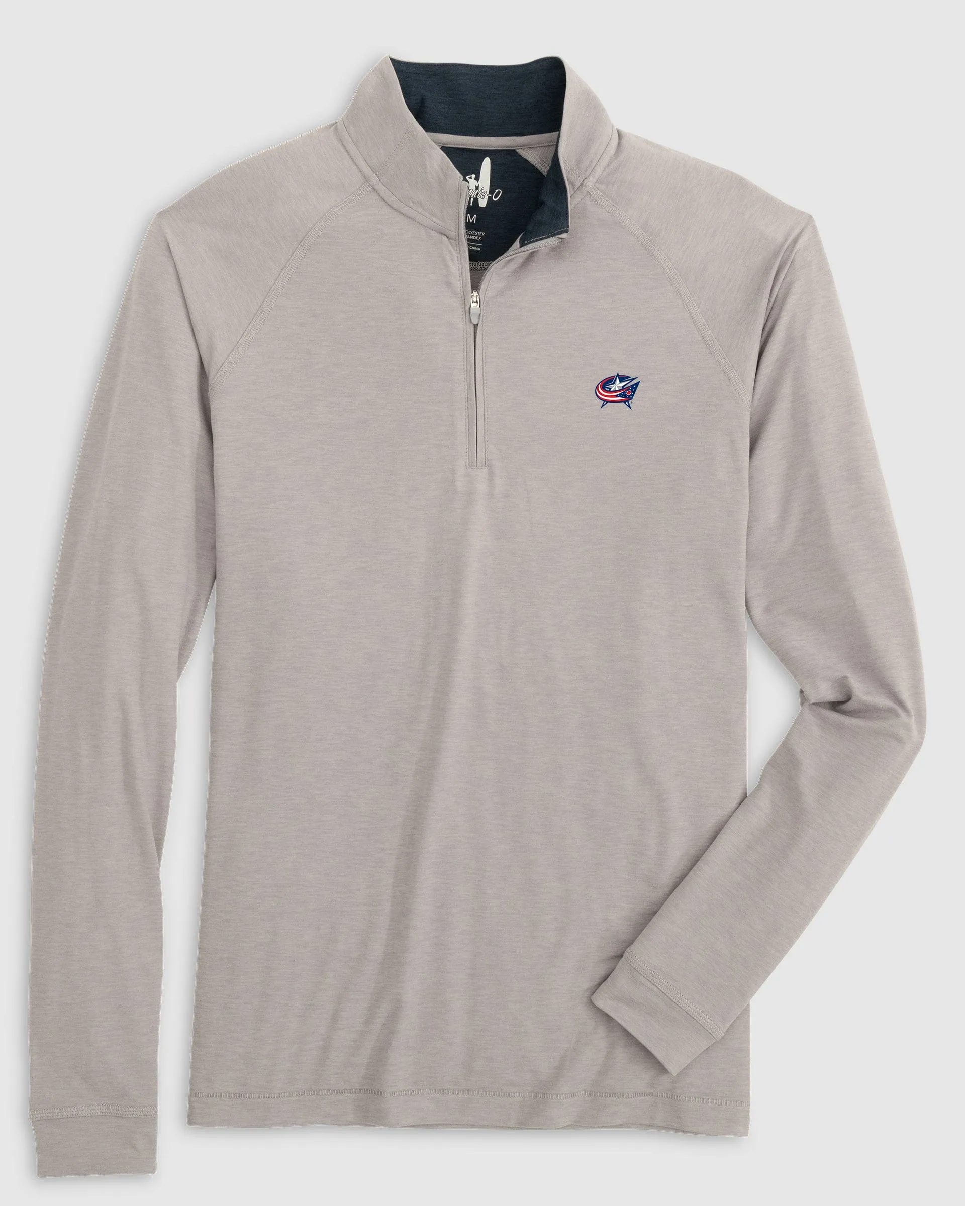 Columbus Blue Jackets Freeborne Performance 1/4 Zip sold by Johnnie-O