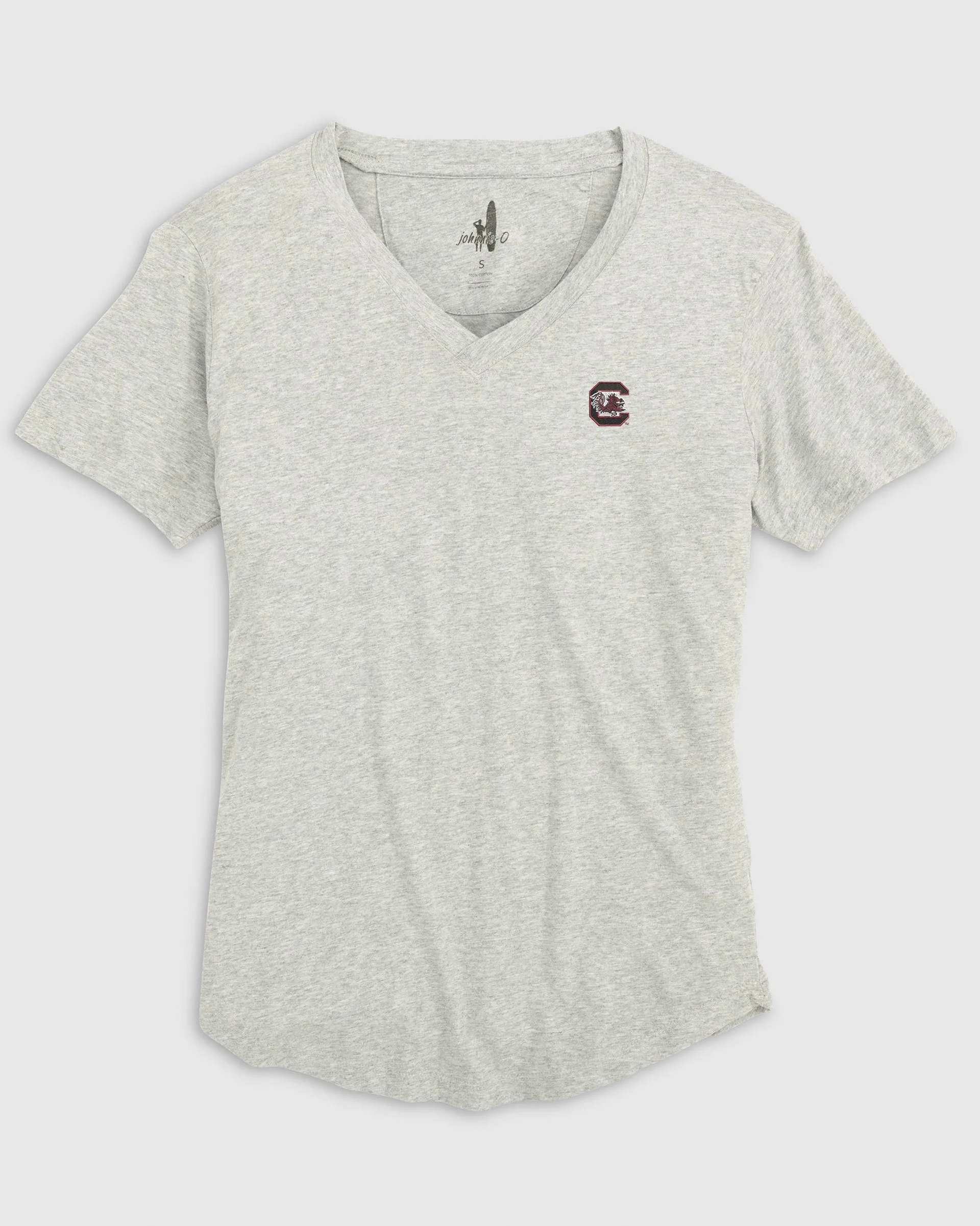 Women's South Carolina Merediths V-Neck T-Shirt sold by Johnnie-O