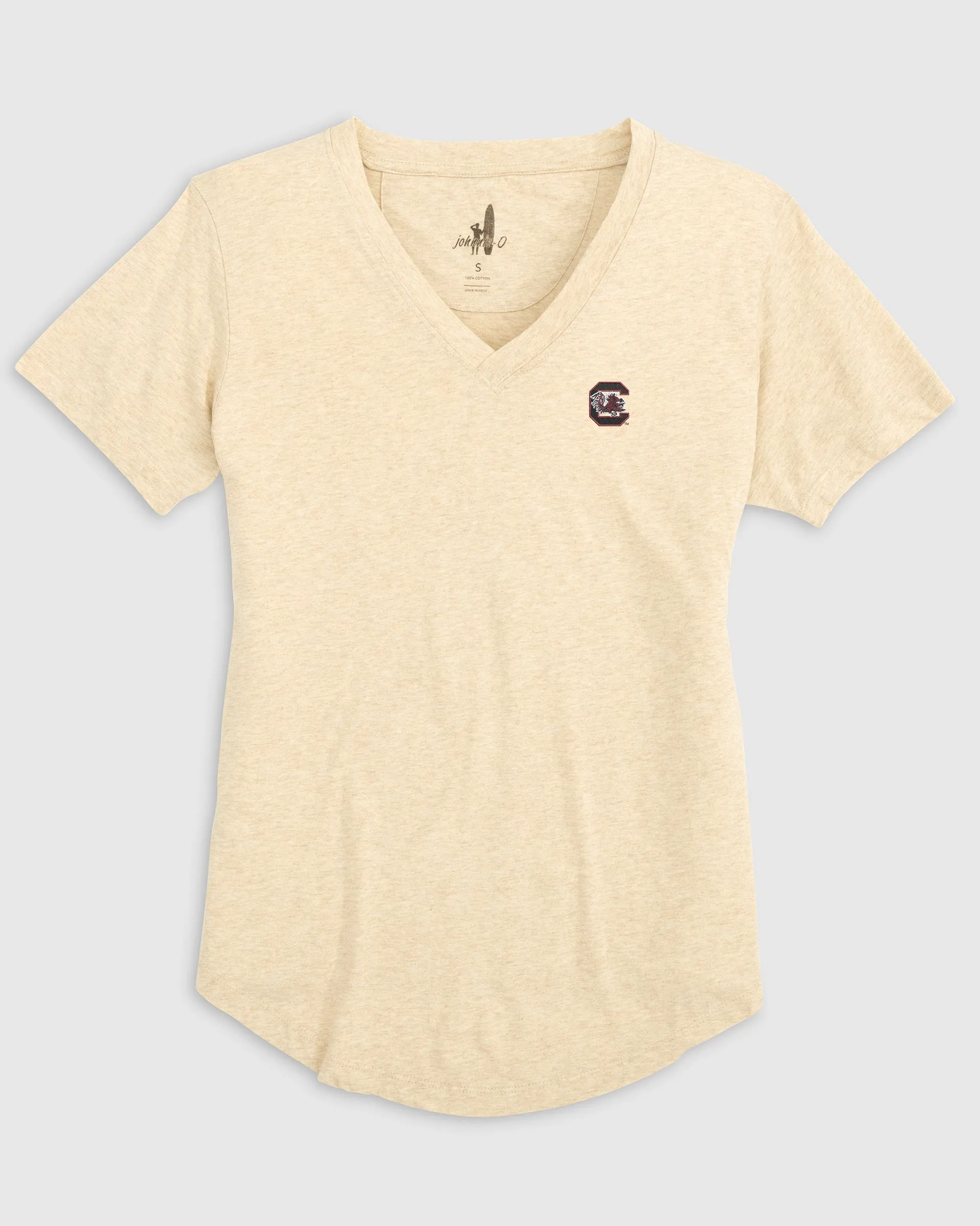Women's South Carolina Merediths V-Neck T-Shirt sold by Johnnie-O product image thumbnail 3
