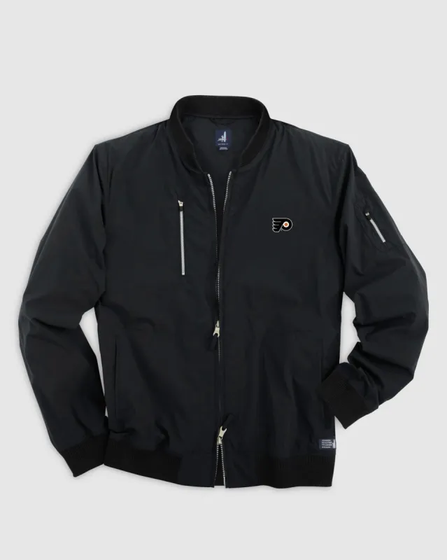 Philadelphia Flyers Corsair Bomber Jacket sold by Johnnie-O