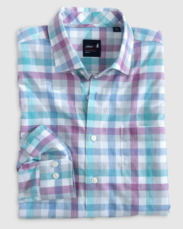Rives Performance Button Up Shirt sold by Johnnie-O