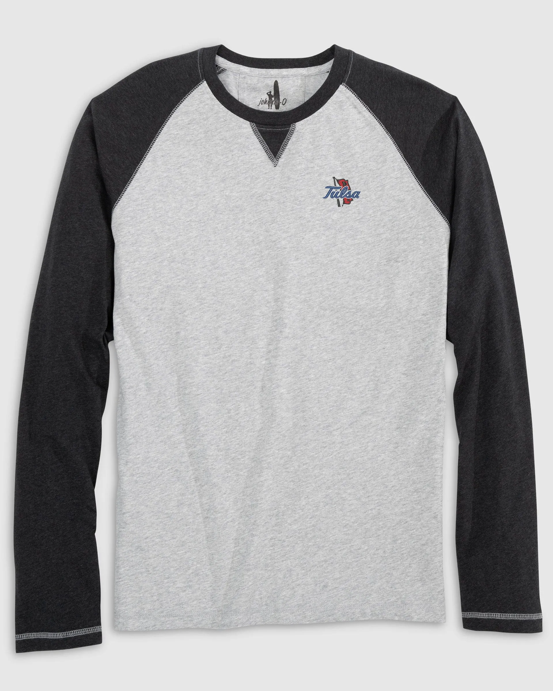 Tulsa Alsen Long Sleeve Baseball Tee sold by Johnnie-O