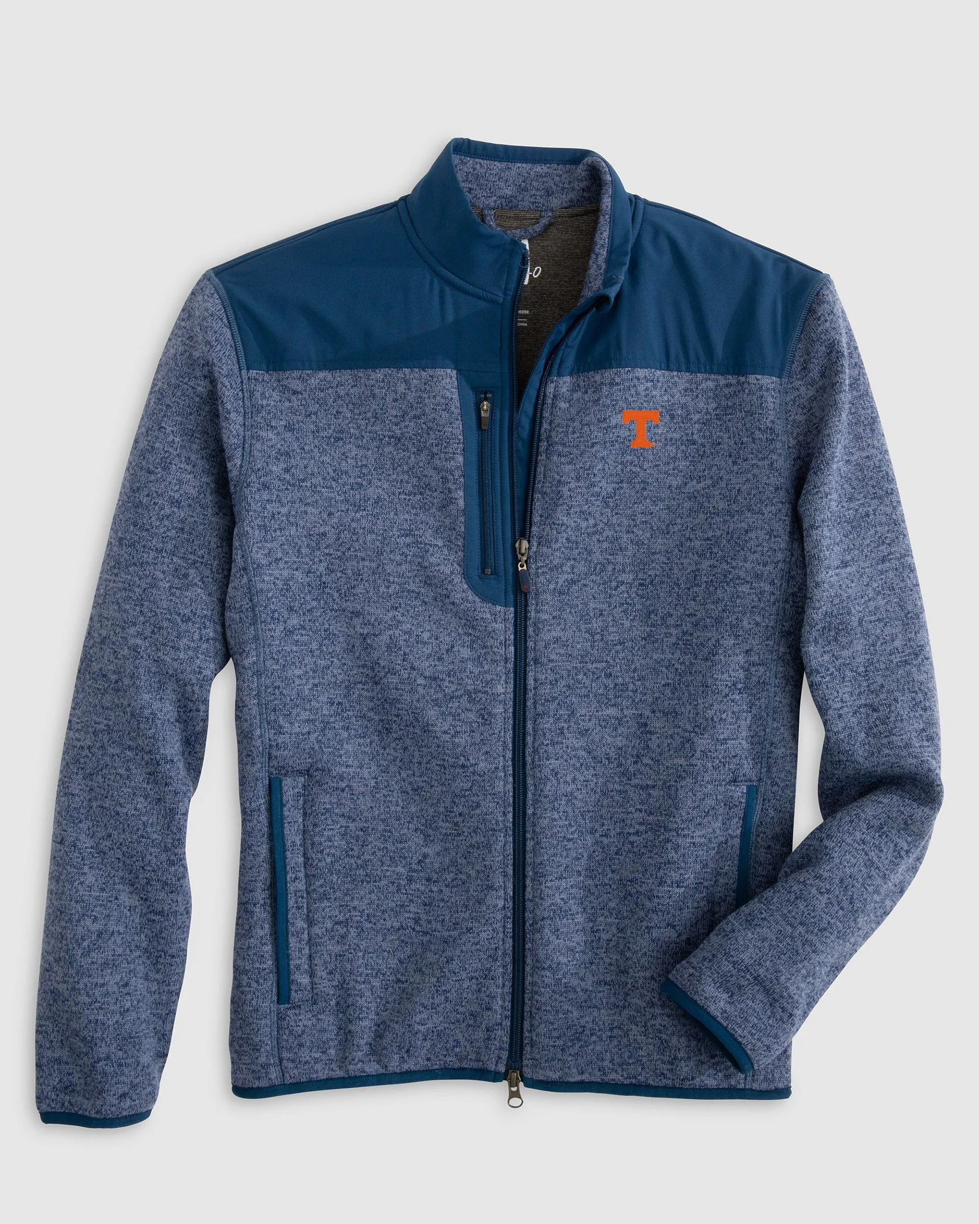 Tennessee Arlo Full Zip Fleece Jacket sold by Johnnie-O