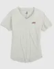 Women's Louisiana State Merediths V-Neck T-Shirt - Mike The Tiger Logo sold by Johnnie-O