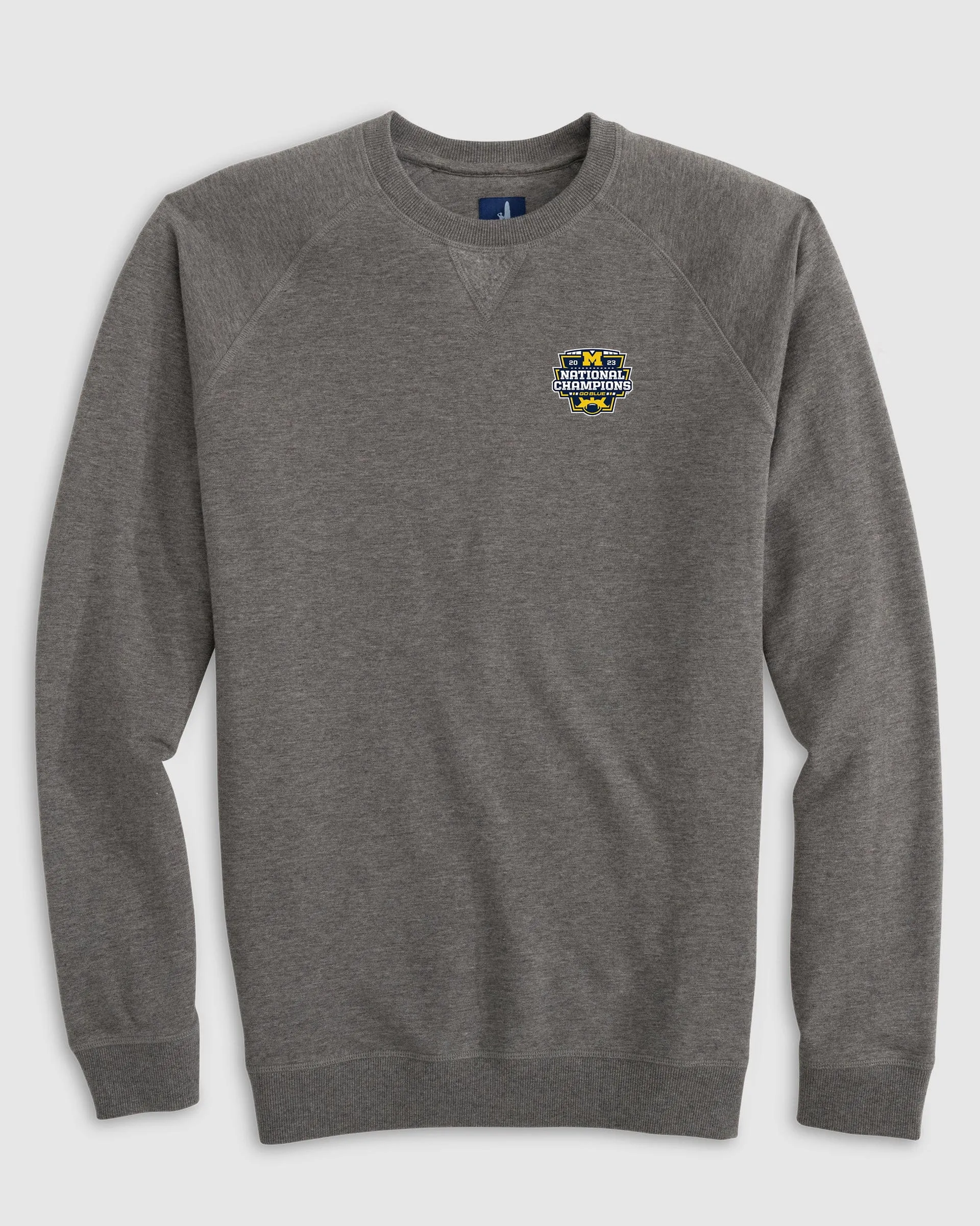 Michigan Freeman Crewneck Fleece Sweatshirt - 2023 CFP Champions Logo sold by Johnnie-O product image thumbnail 2