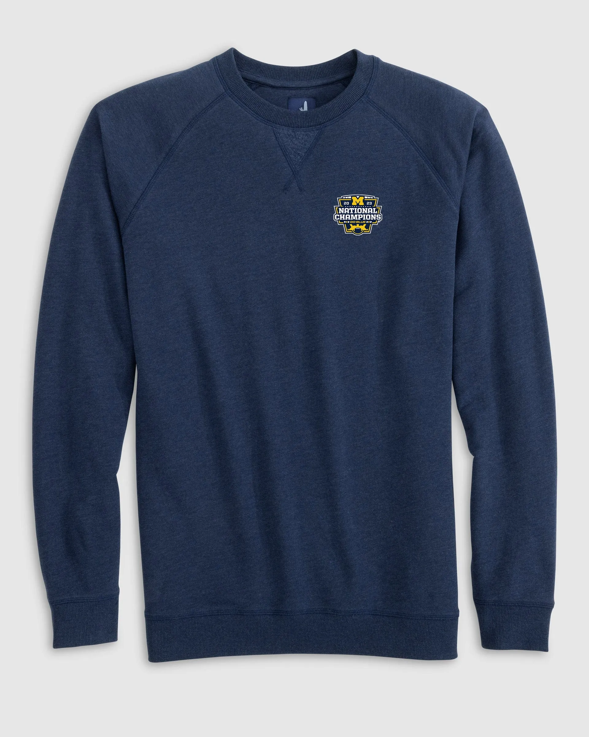 Michigan Freeman Crewneck Fleece Sweatshirt - 2023 CFP Champions Logo sold by Johnnie-O