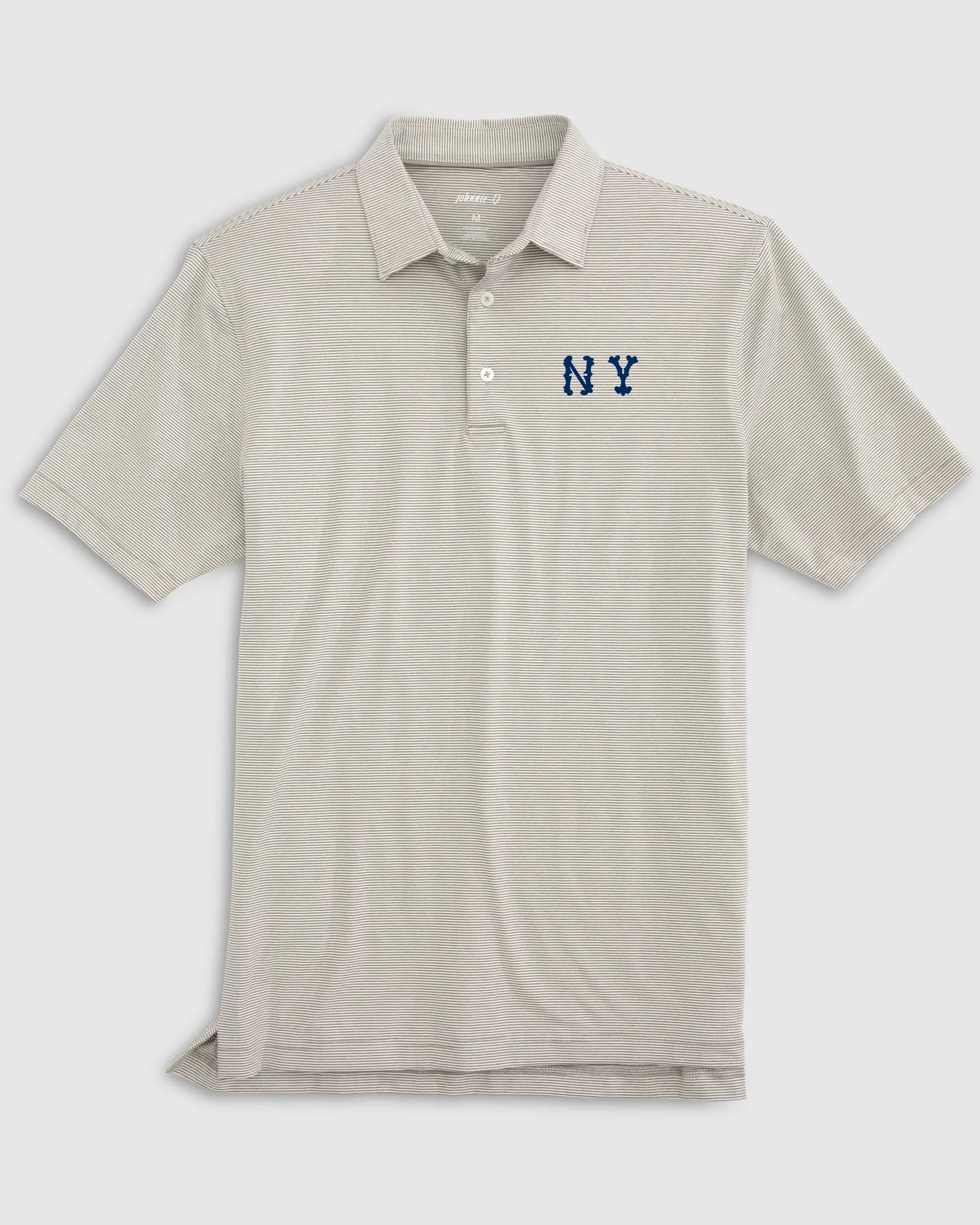 New York Yankees Lyndonn Striped Jersey Performance Polo - Cooperstown Logo sold by Johnnie-O product image thumbnail 3