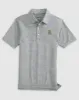 Rollins College Lyndonn Jr. Striped Jersey Performance Polo sold by Johnnie-O