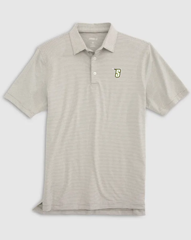 Siena Lyndonn Striped Jersey Performance Polo made by Johnnie-O