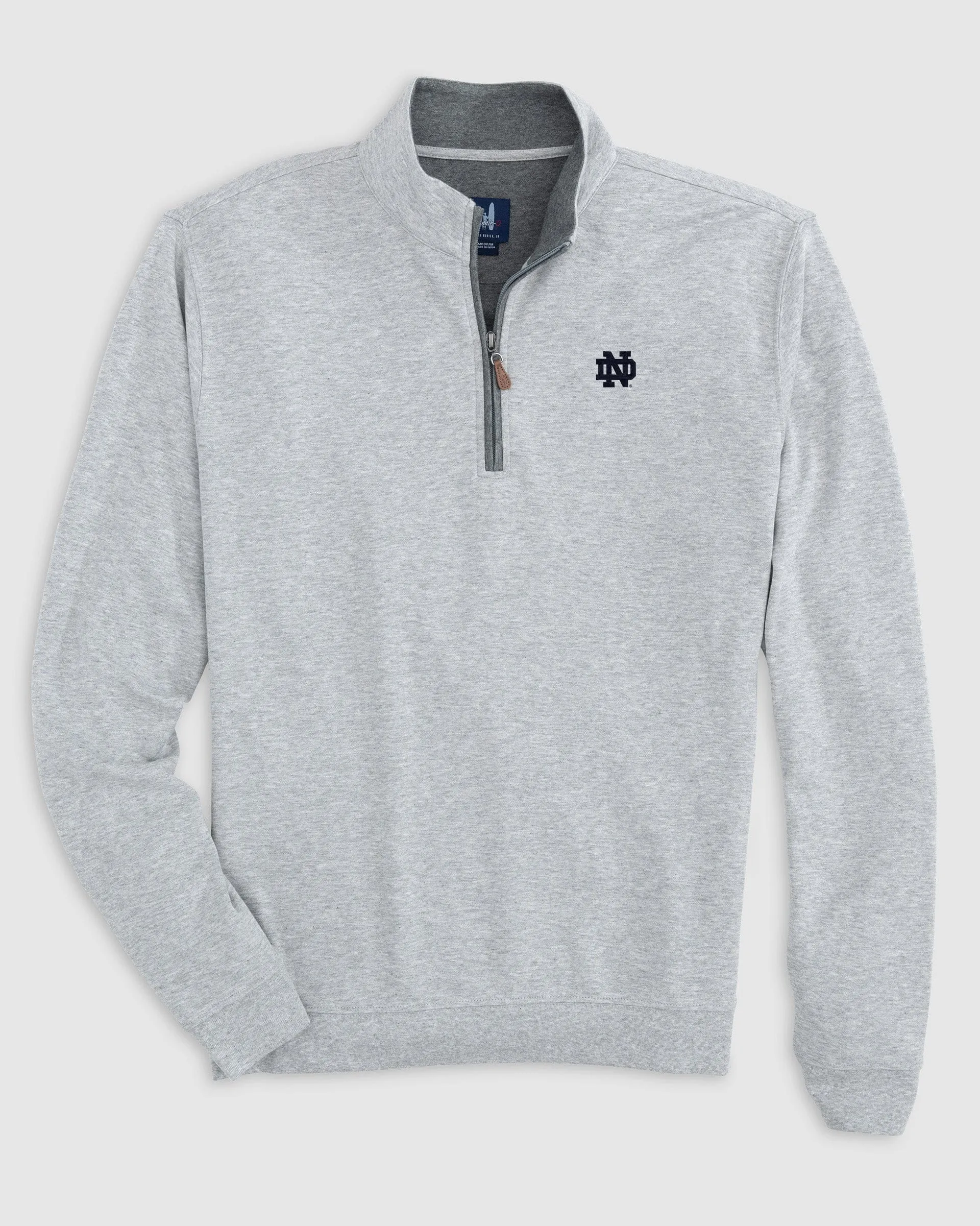 Notre Dame Sully 1/4 Zip sold by Johnnie-O