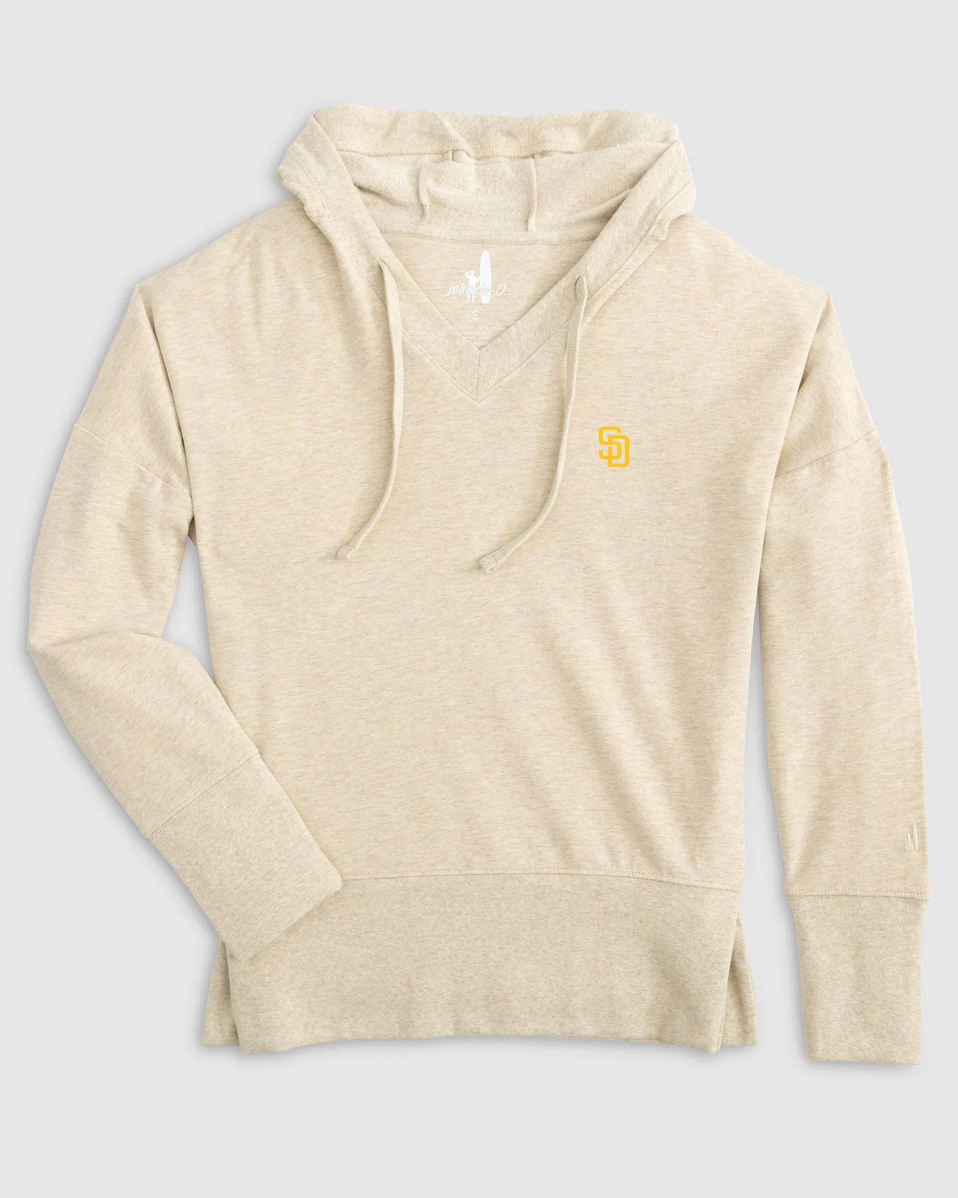 Women's San Diego Padres Carrie Pullover Hoodie sold by Johnnie-O