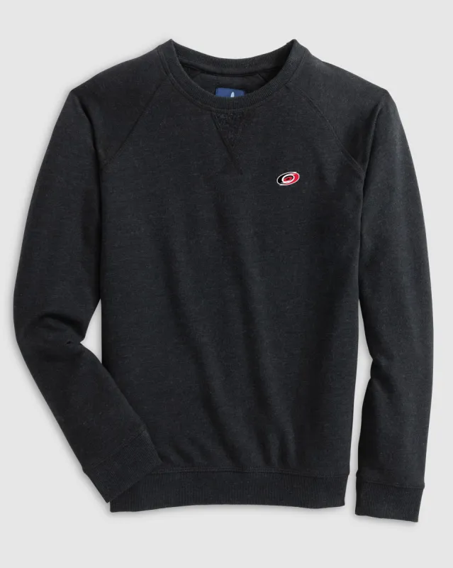 Carolina Hurricanes Freeman Jr. Crewneck Fleece Sweatshirt sold by Johnnie-O