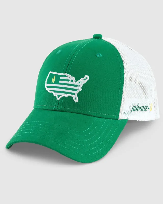 Golf Flagler Mesh Trucker Hat sold by Johnnie-O