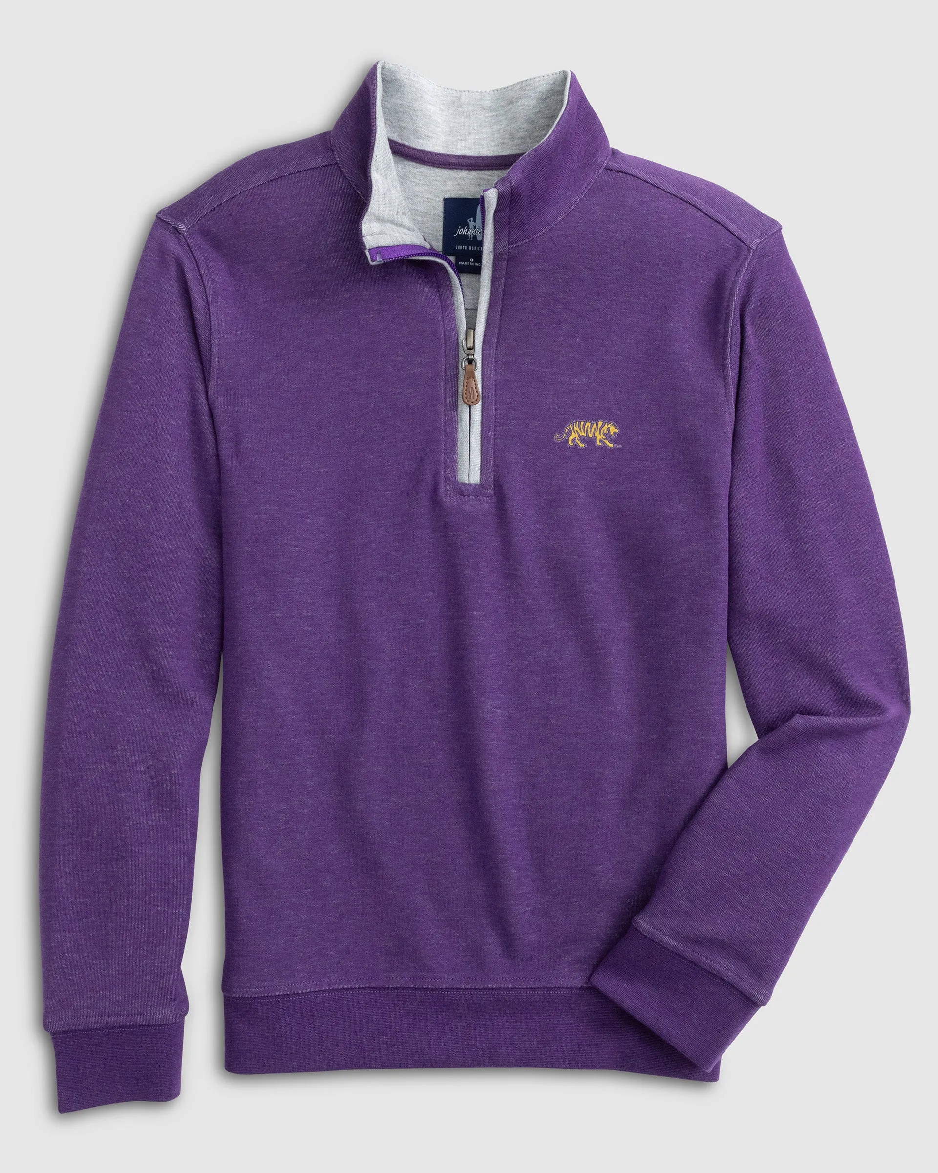 LSU Sully Jr. 1/4 Zip - Mike The Tiger Logo sold by Johnnie-O product image thumbnail 4