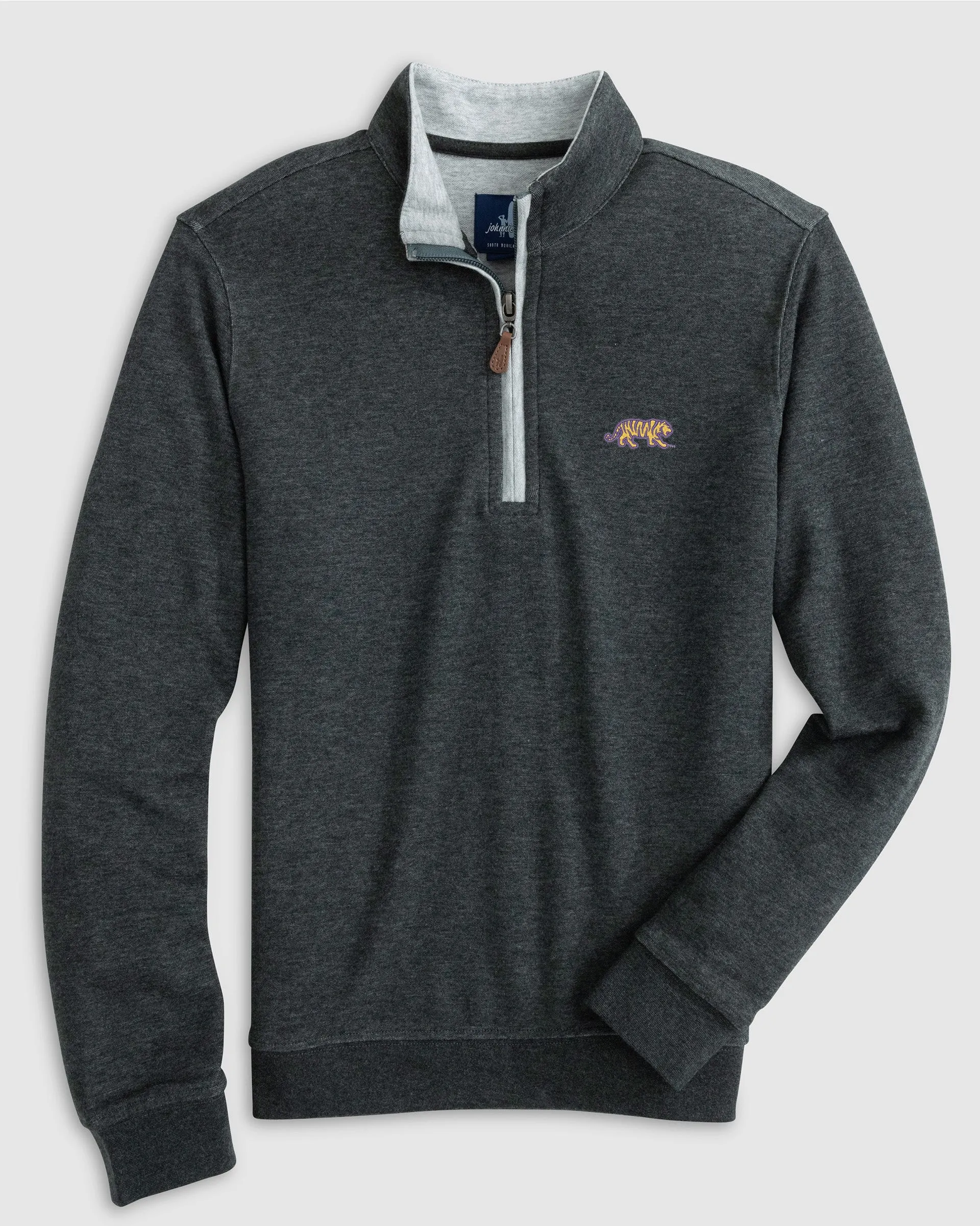 LSU Sully Jr. 1/4 Zip - Mike The Tiger Logo sold by Johnnie-O product image thumbnail 3