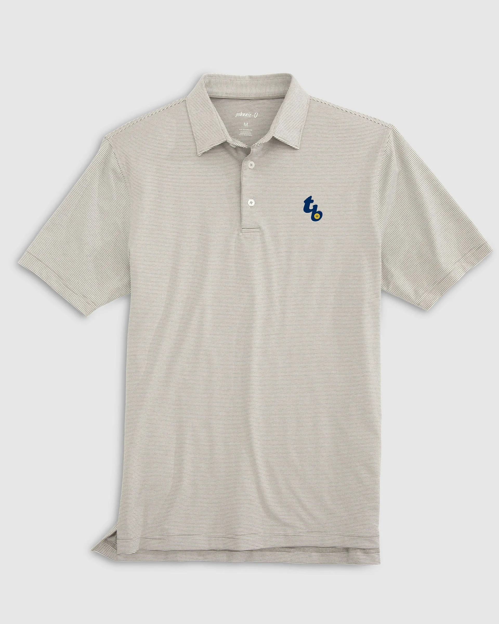Tampa Bay Rays Lyndonn Striped Jersey Performance Polo - Cooperstown Logo sold by Johnnie-O product image thumbnail 2