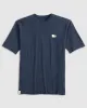Georgia Southern Heathered Spencer Cotton T-Shirt sold by Johnnie-O