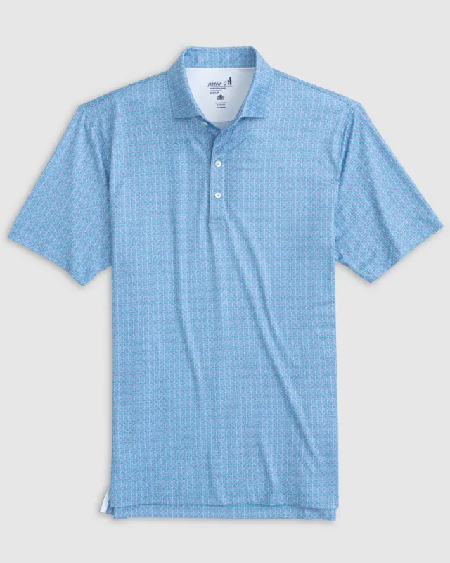 Ramen Printed Jersey Performance Polo sold by Johnnie-O