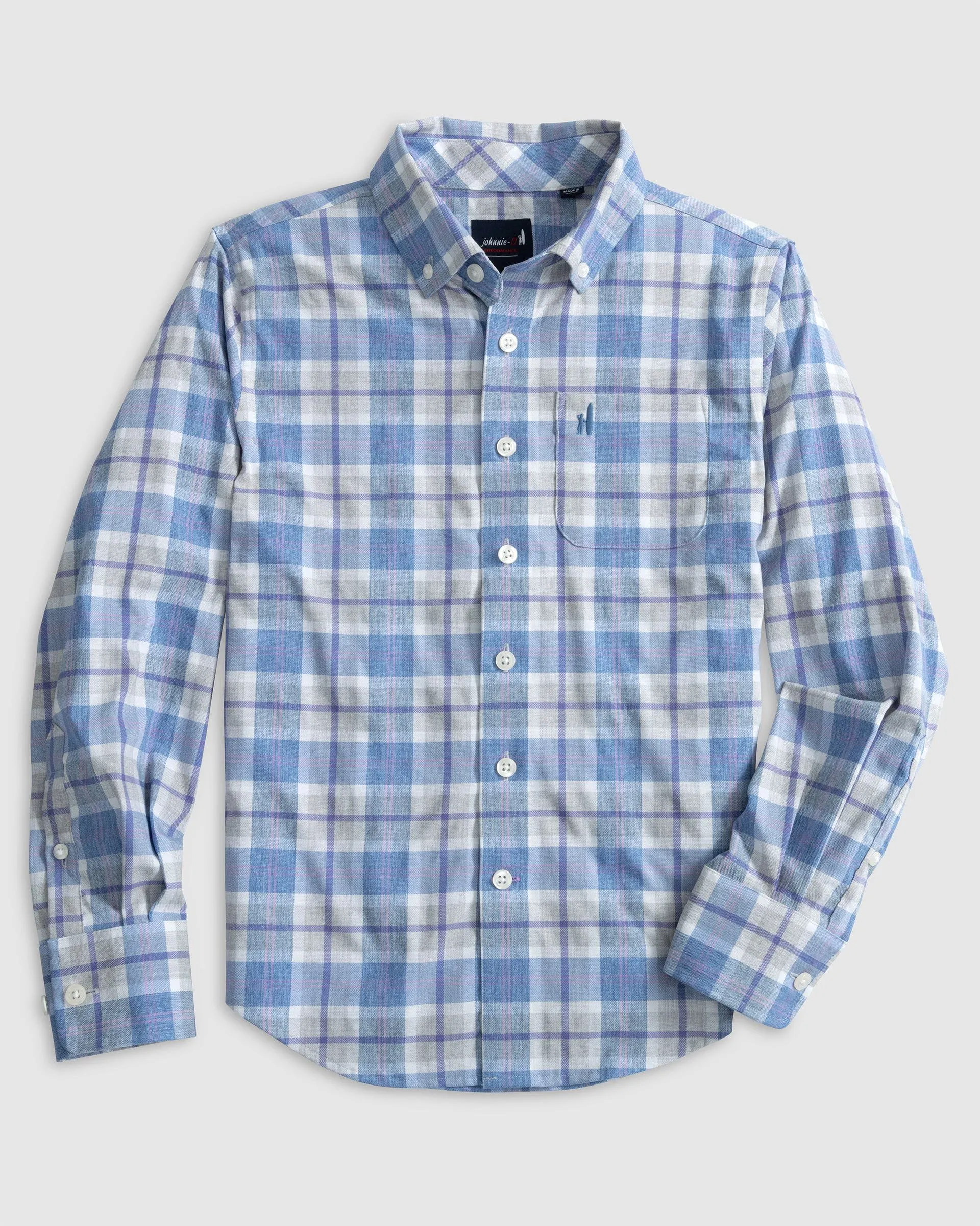 Performance Jr. Button Up Shirt - Dume sold by Johnnie-O