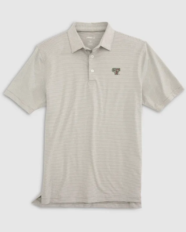 Fordham Lyndonn Striped Jersey Performance Polo sold by Johnnie-O