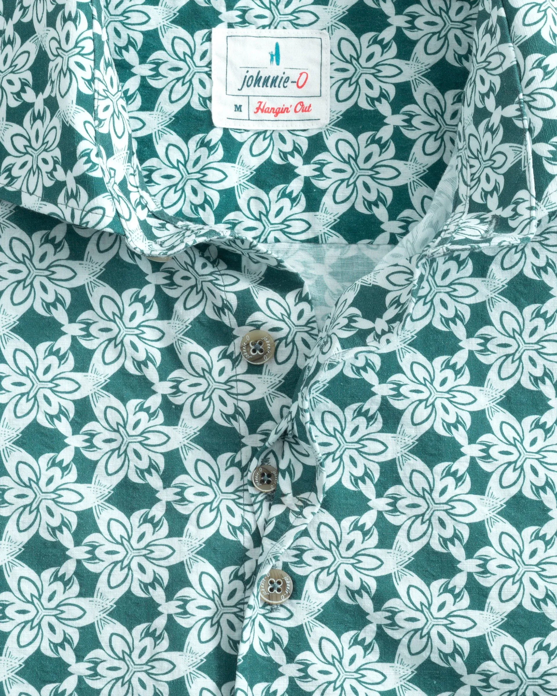 Luis Printed Button Up Shirt sold by Johnnie-O product image thumbnail 3