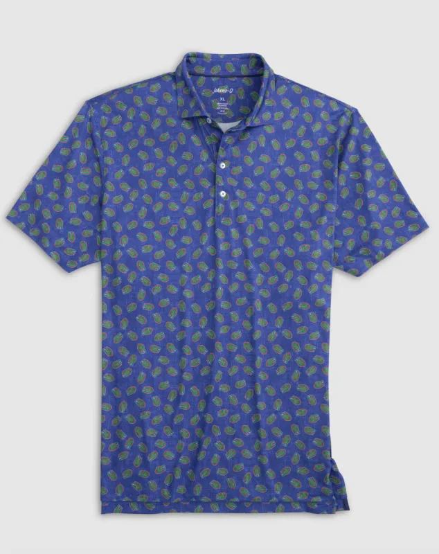 Florida Stadium Exeter Printed Jersey Performance Polo made by Johnnie-O