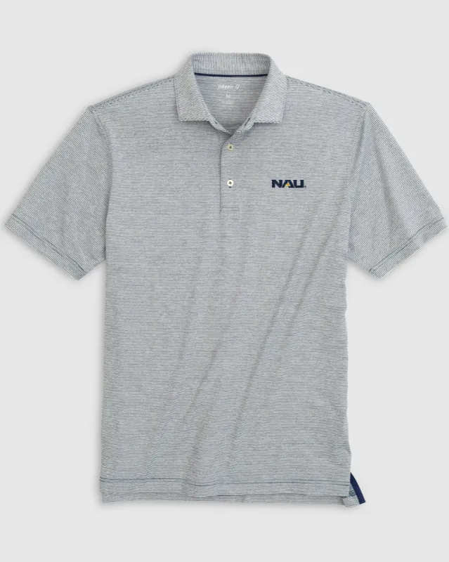 Northern Arizona Lyndonn Striped Jersey Performance Polo sold by Johnnie-O