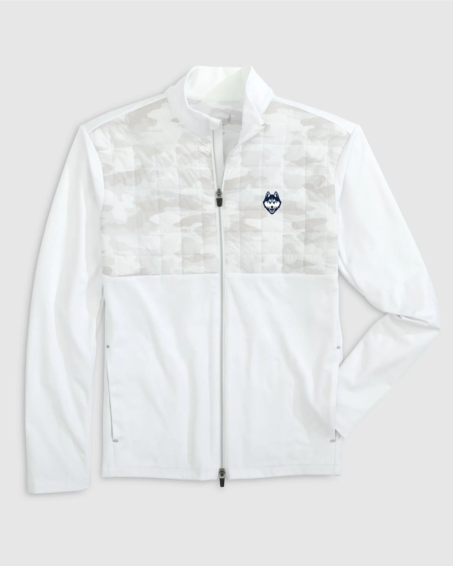 UConn Godwin Mixed Media Performance Jacket sold by Johnnie-O